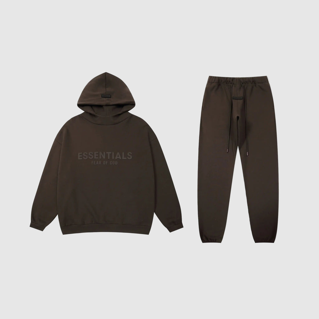 FOG Stylish ESSENTIALS Clothing English Walnut Longsleeve Tracksuit 1