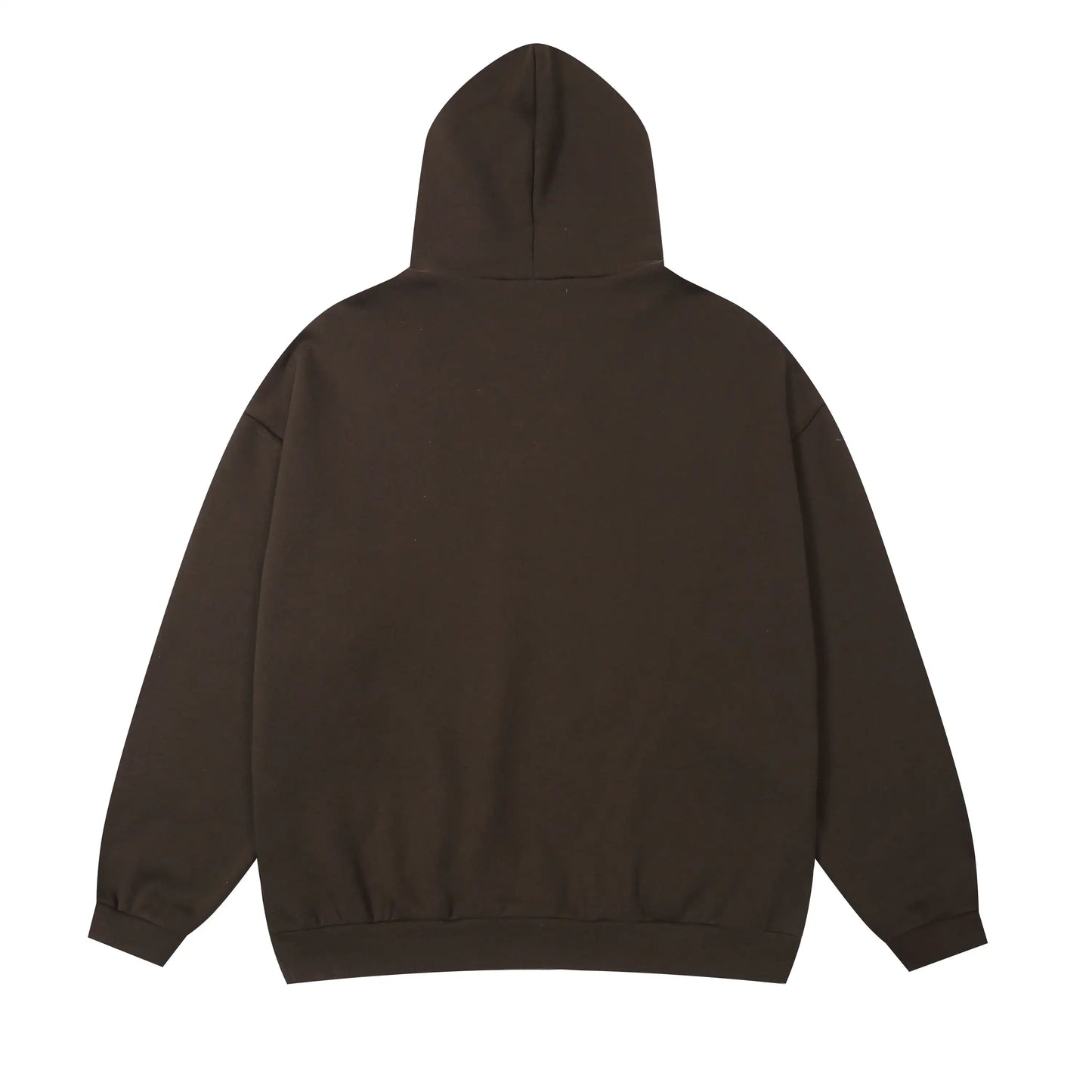 English walnut Essentials hood rubberized label detail close-up