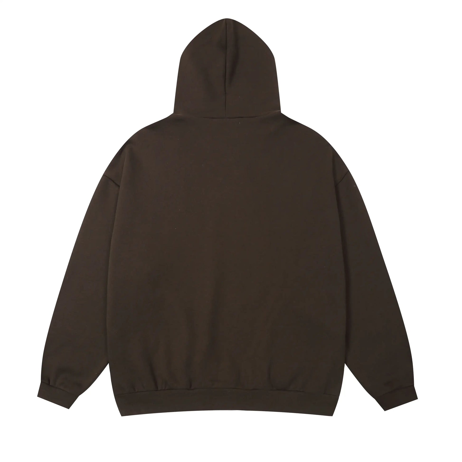 English walnut Essentials hood rubberized label detail close-up