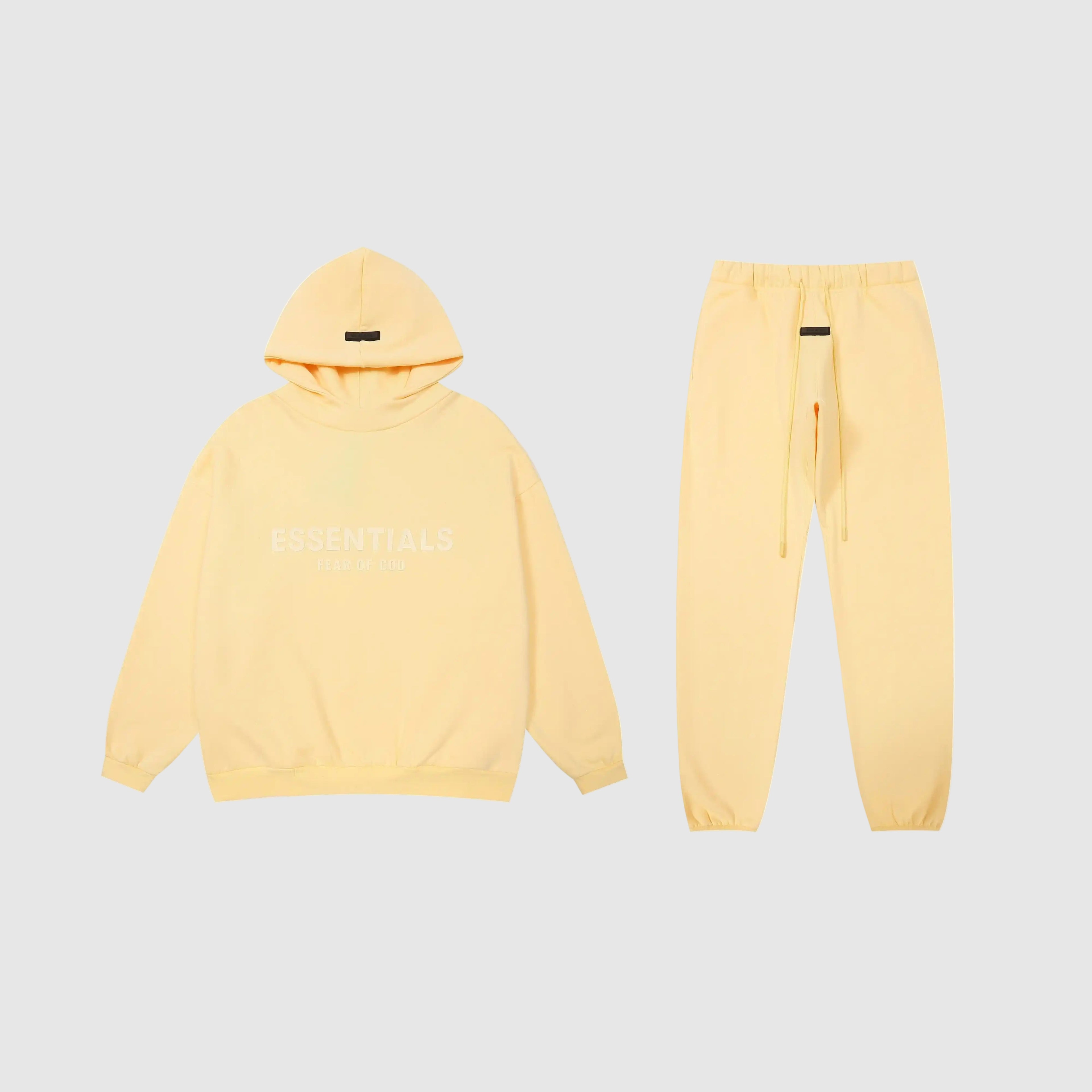 FOG Stylish ESSENTIALS Clothing Garden Yellow Longsleeve Tracksuit 1
