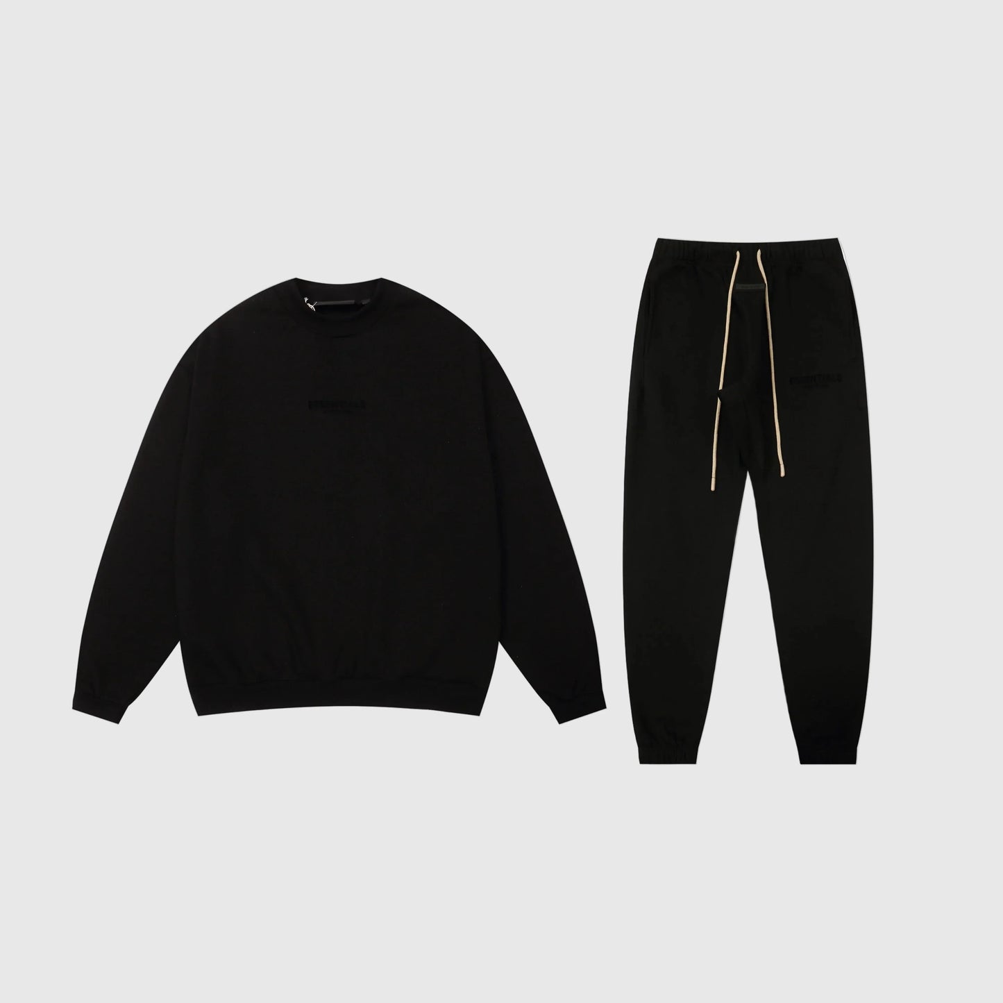 FOG Sweatshirt ESSENTIALS Clothing Black Longsleeve Tracksuit 1