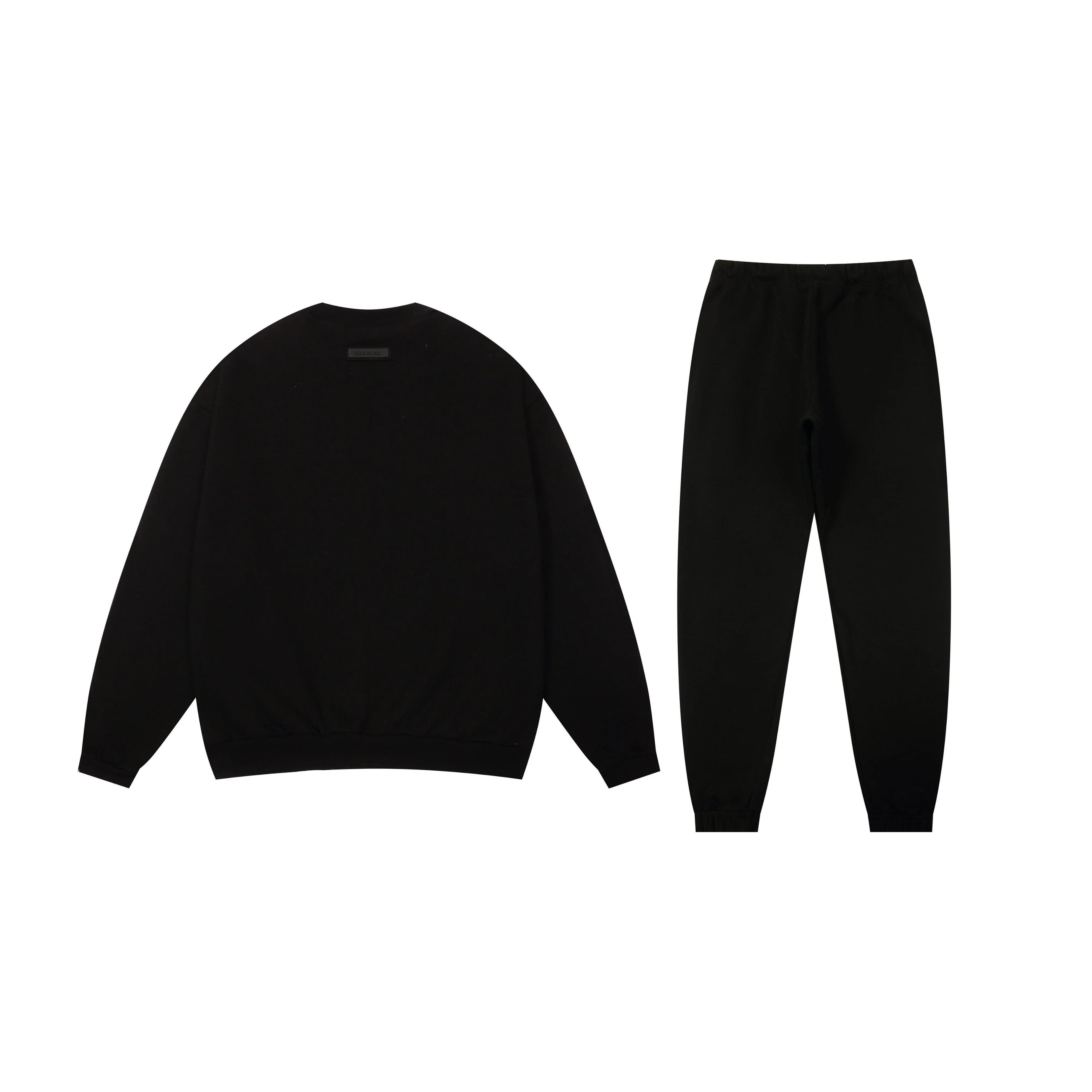 FOG Sweatshirt ESSENTIALS Clothing Black Longsleeve Tracksuit 2