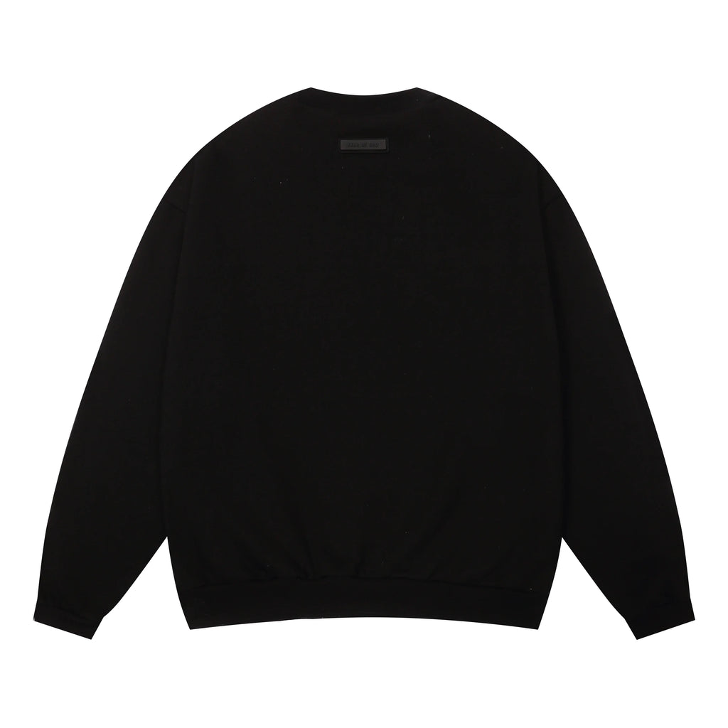 FOG Sweatshirt ESSENTIALS Clothing Black Longsleeve Tracksuit 4