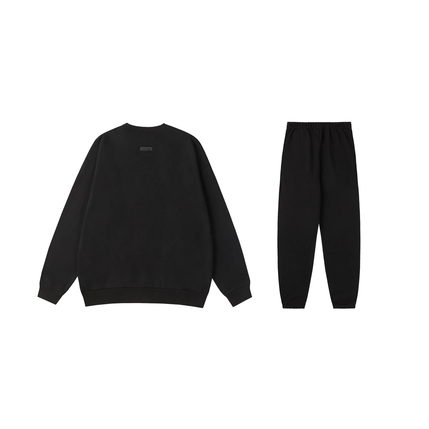 Fear of God Essentials Black hoodie set hoodie and jogger set