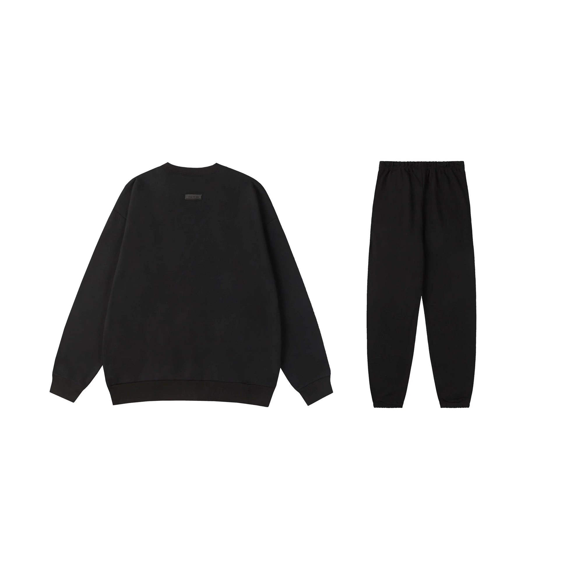 Fear of God Essentials Black hoodie set hoodie and jogger set