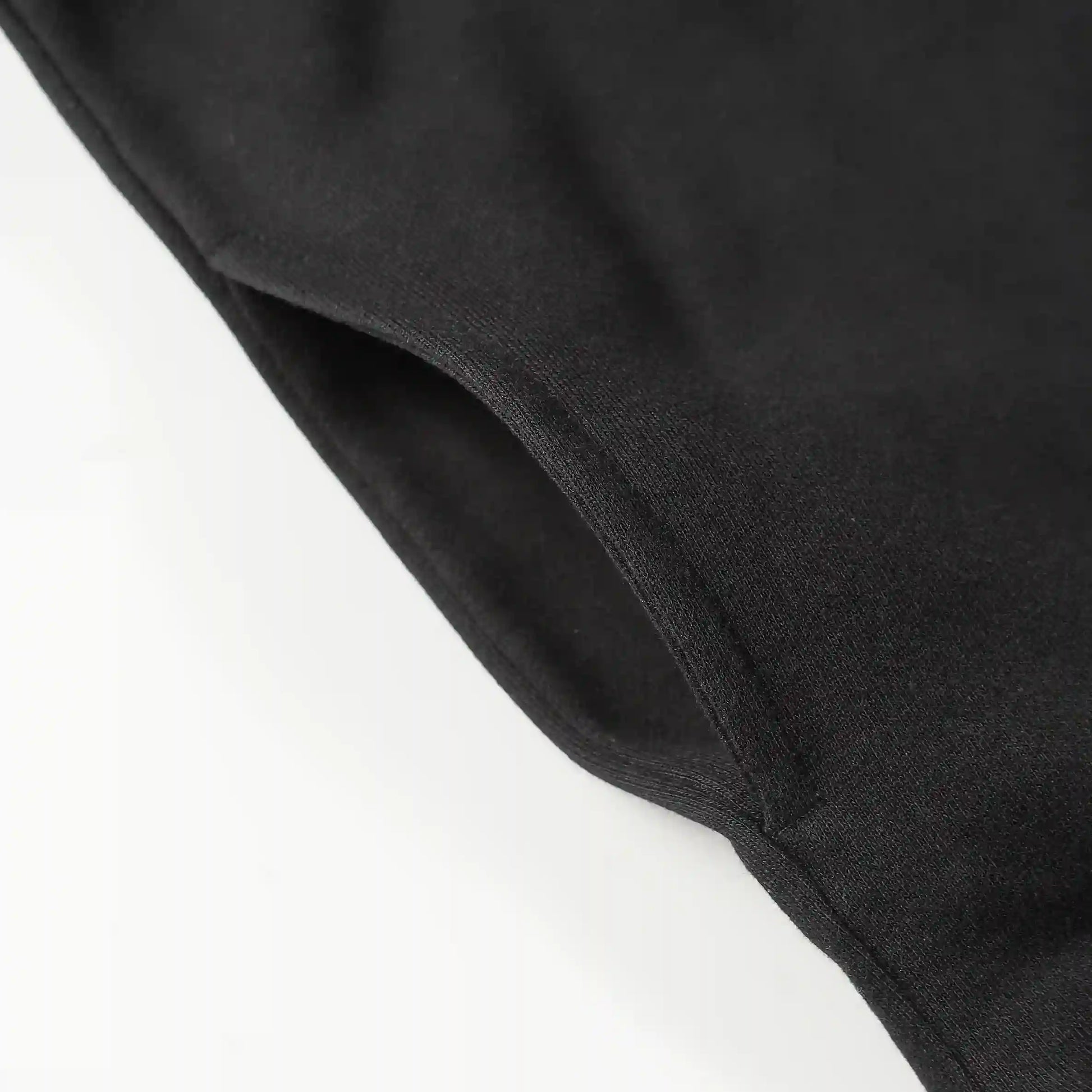 Essentials Black Hoodie Set front view – Fear of God matching set