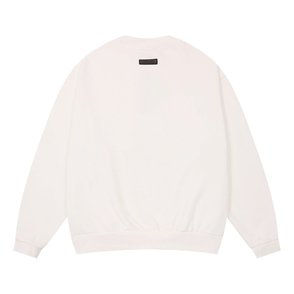 FOG Sweatshirt ESSENTIALS Clothing Eggshell Long Sleeve Tracksuit 4