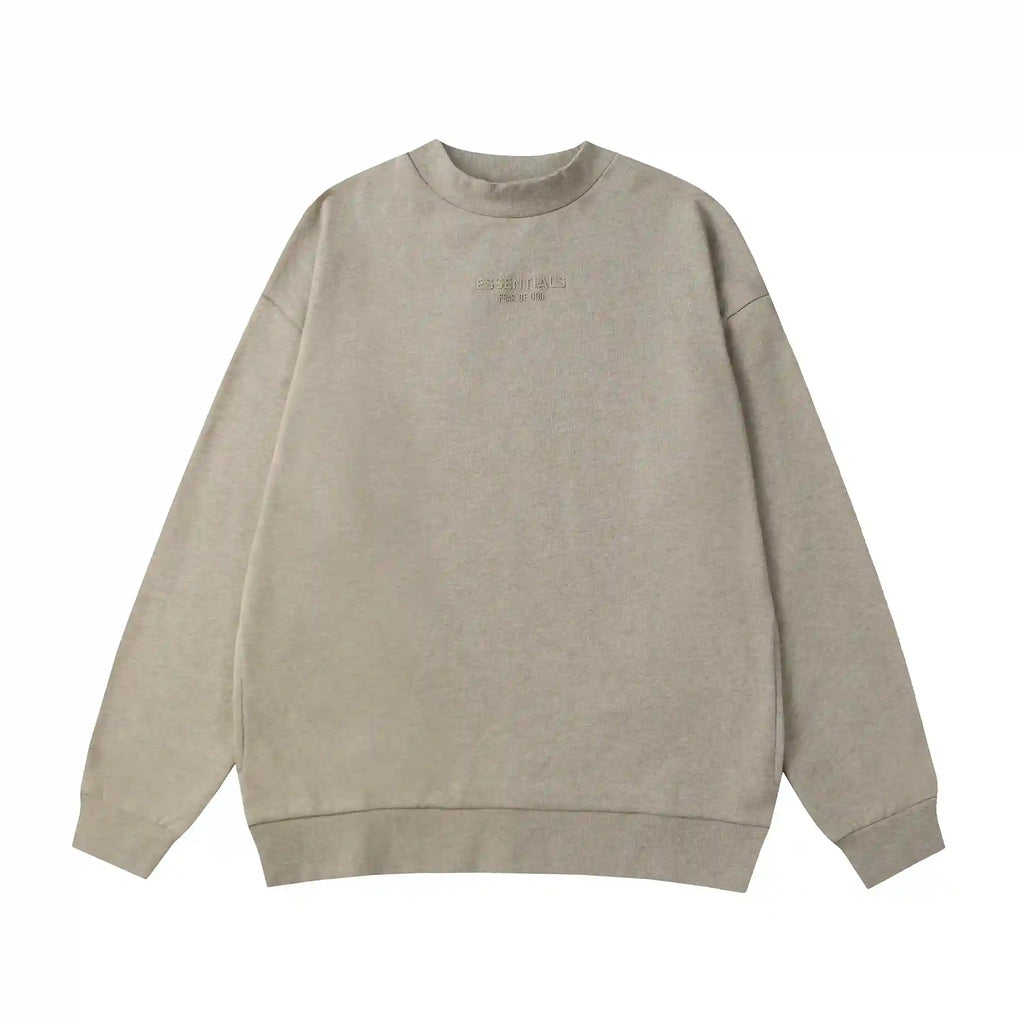 FOG Sweatshirt ESSENTIALS Clothing Heathered Grey Long Sleeve Tracksuit 3