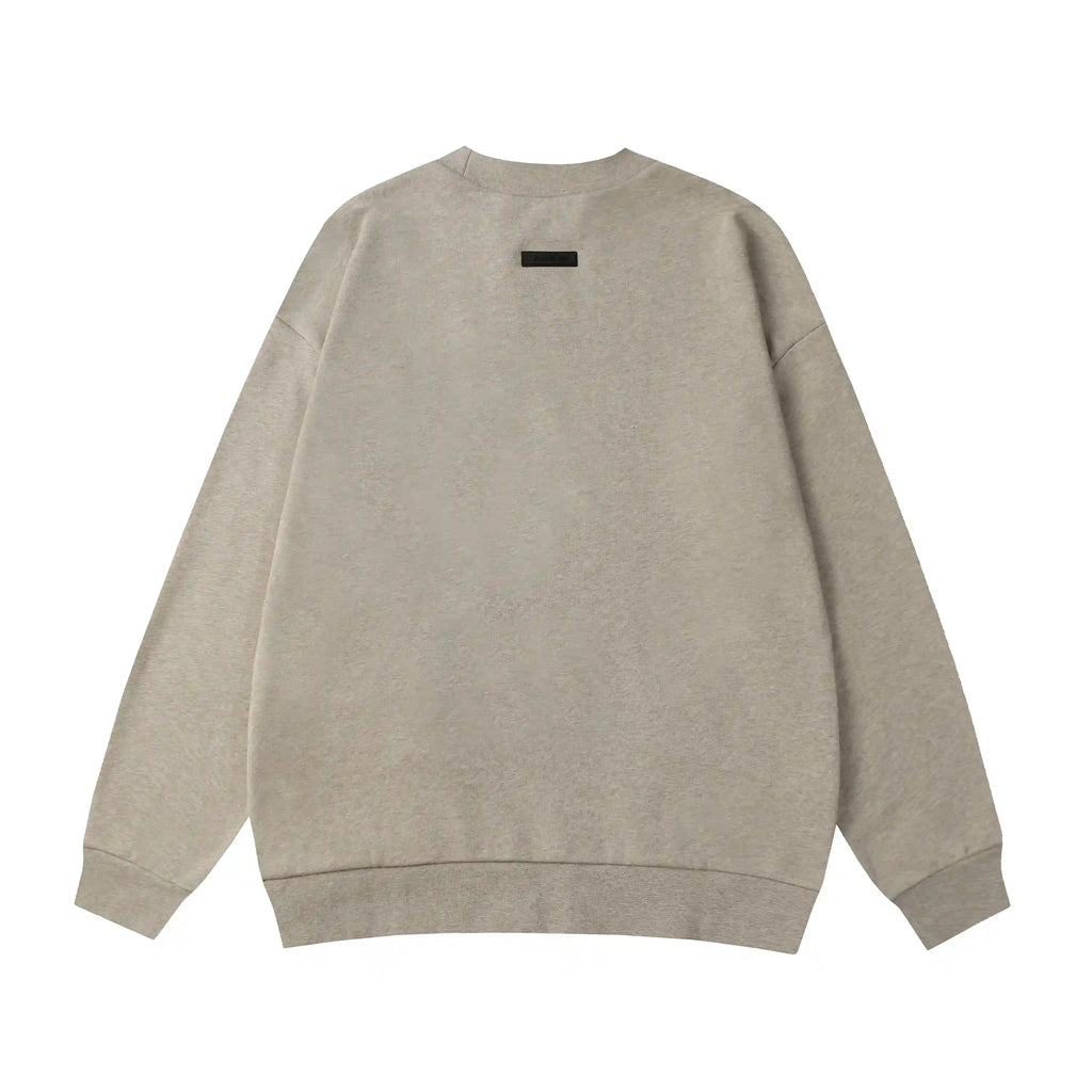 FOG Sweatshirt ESSENTIALS Clothing Heathered Grey Long Sleeve Tracksuit 4