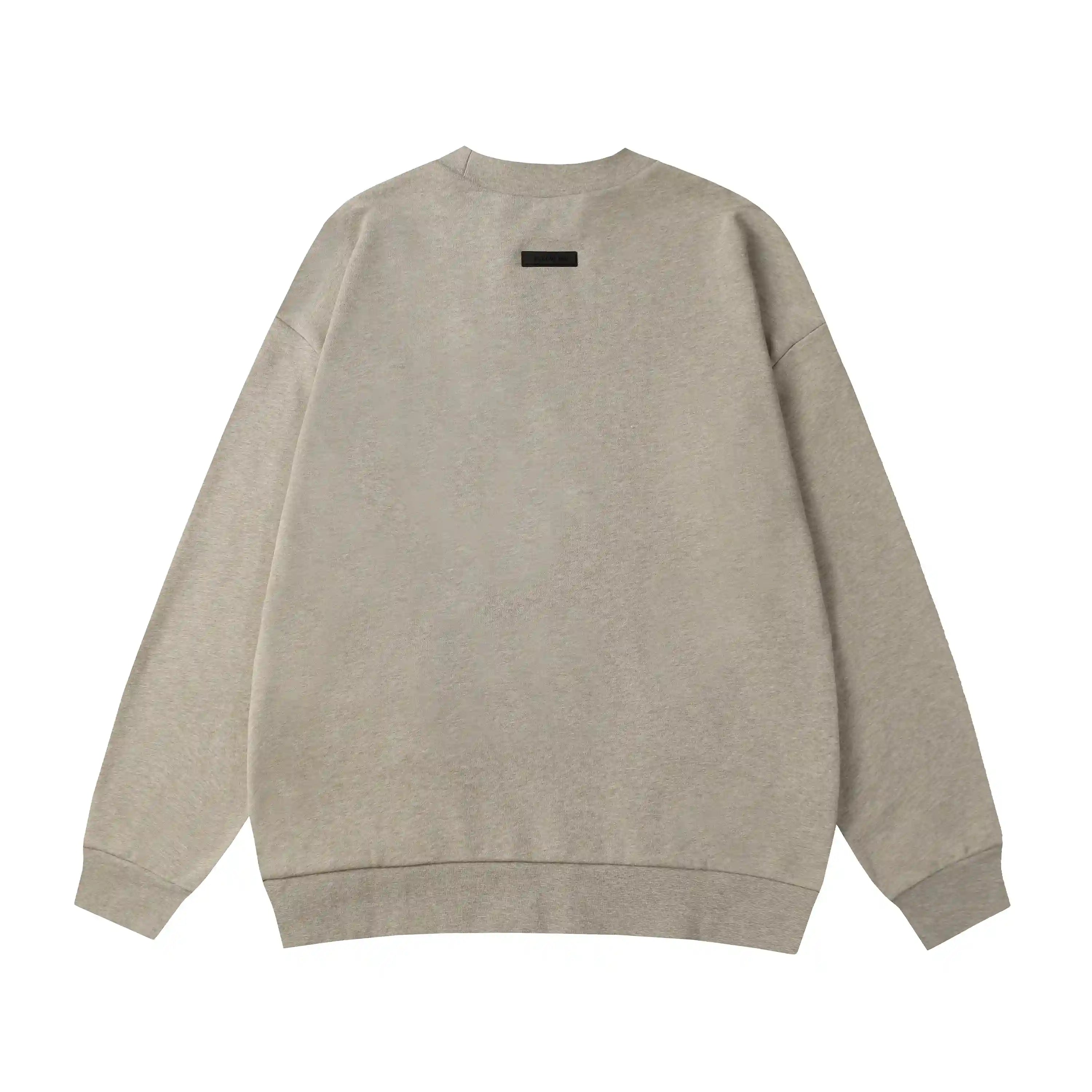 FOG Sweatshirt ESSENTIALS Clothing Heathered Grey Long Sleeve Tracksuit 4