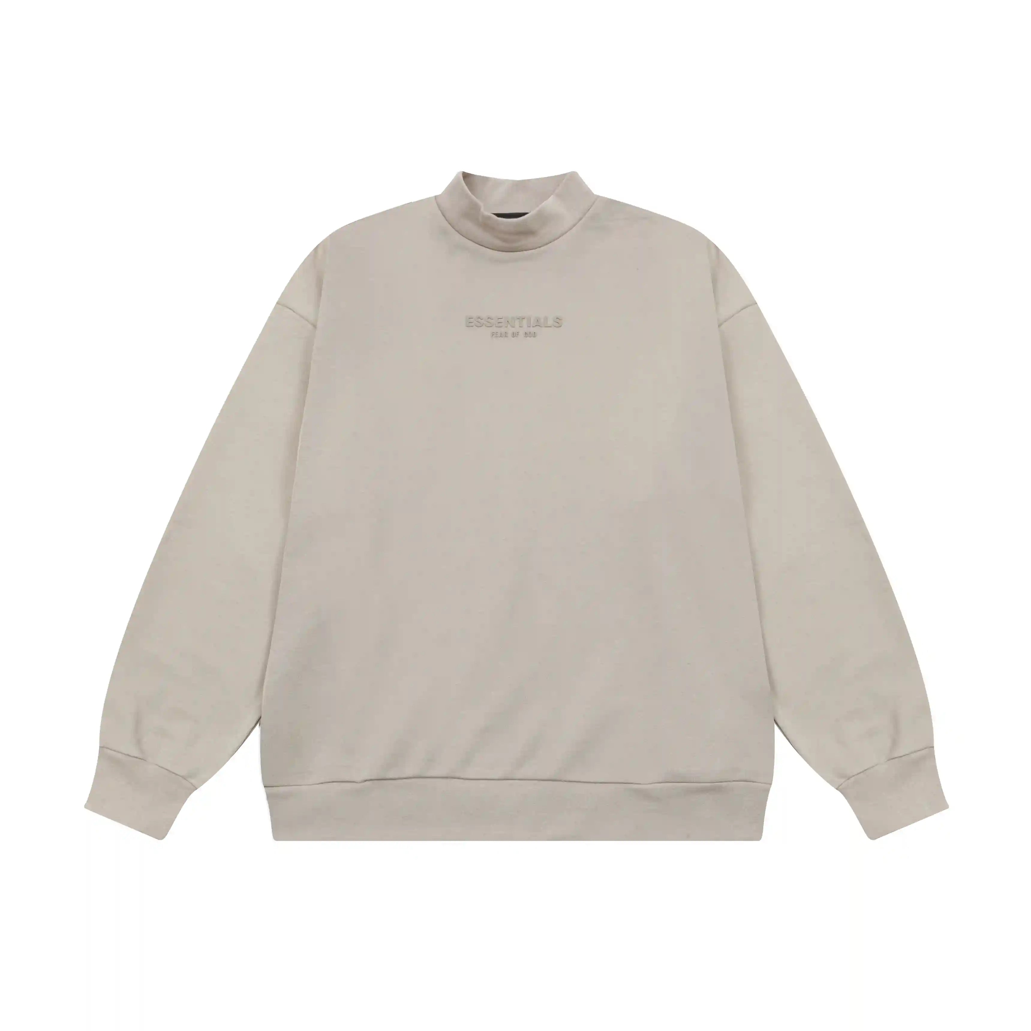 FOG Sweatshirt ESSENTIALS Clothing Pastel Grey Long Sleeve Tracksuit 3