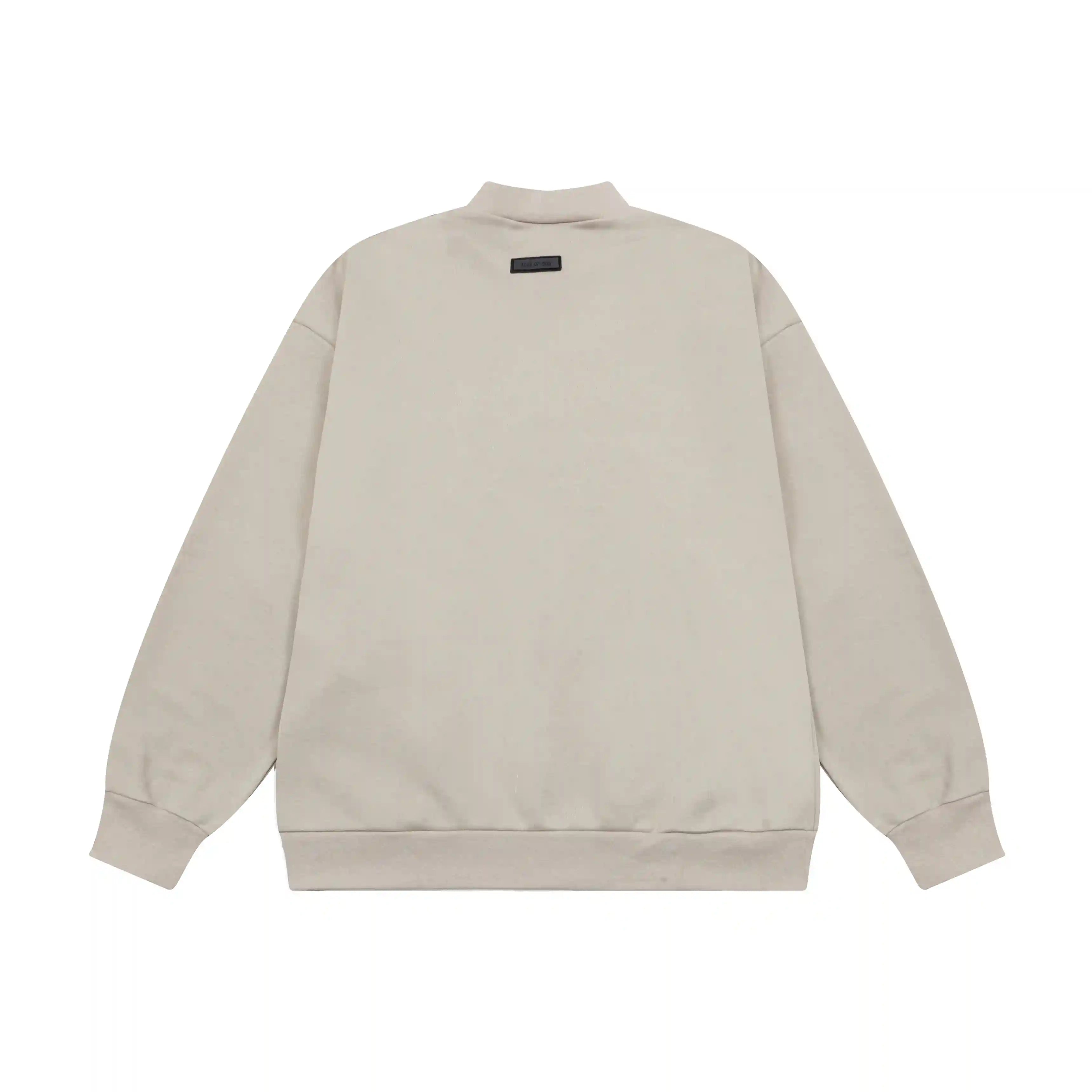 FOG Sweatshirt ESSENTIALS Clothing Pastel Grey Long Sleeve Tracksuit 4