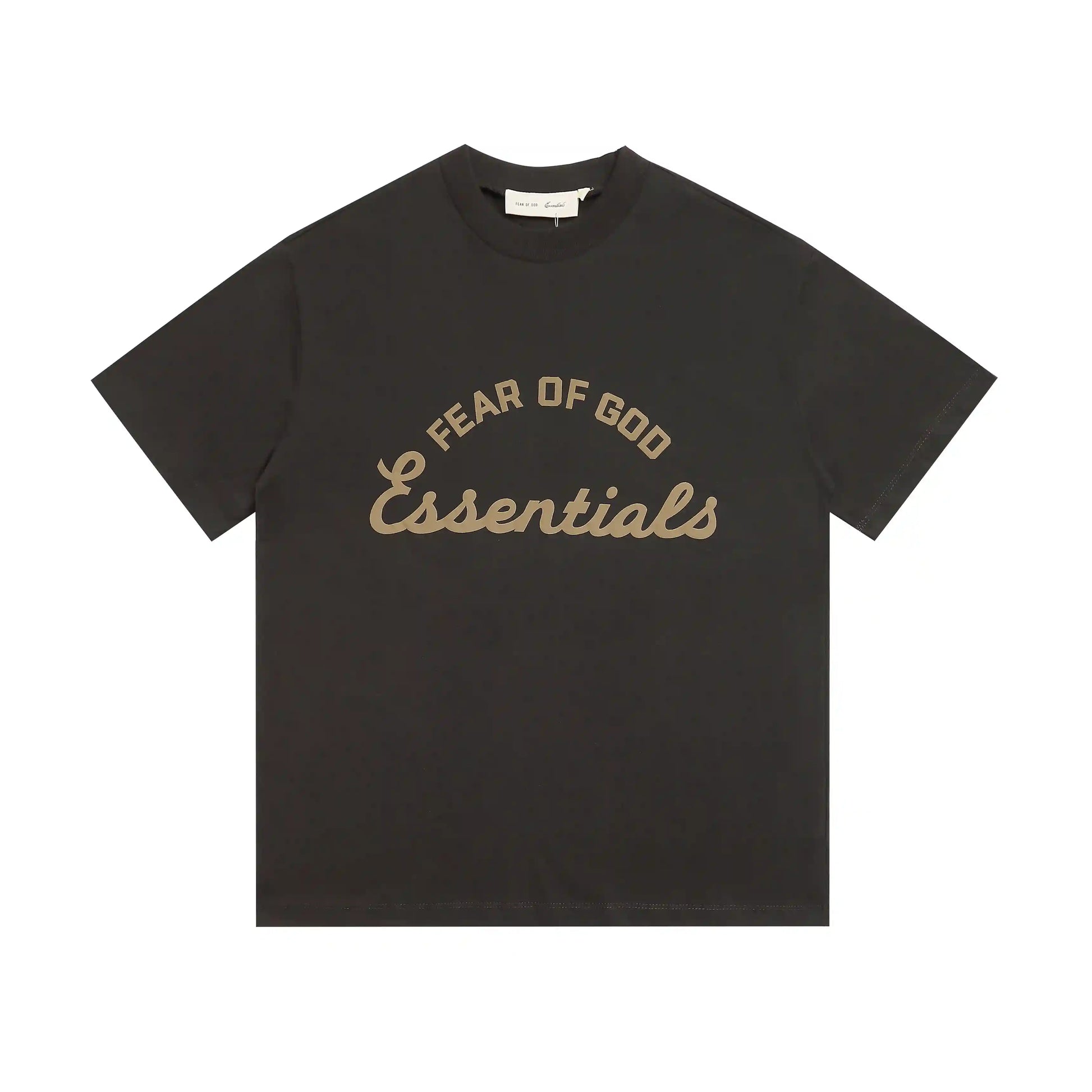 Fear Of God ESSENTIALS Signature Light Black T-Shirt