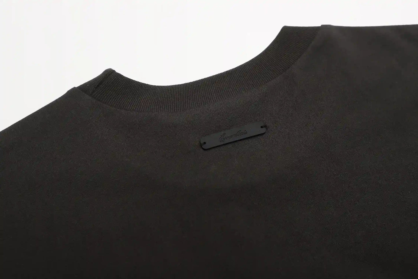 Fear Of God ESSENTIALS Signature Light Black T-Shirt