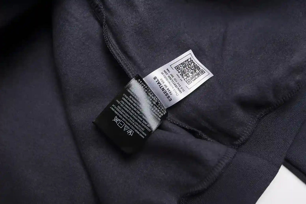 Fear Of God Essentials Zip Blue FOG State Hoodie
