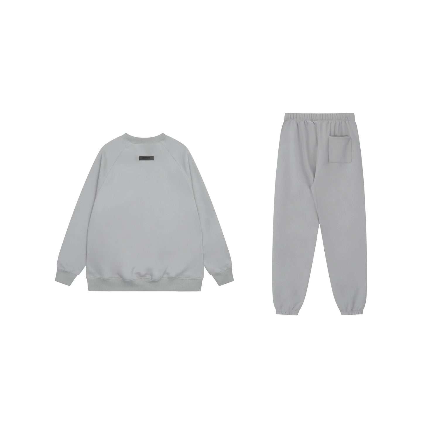 Fear of God Essentials Dusty Grey hoodie set hoodie and jogger set