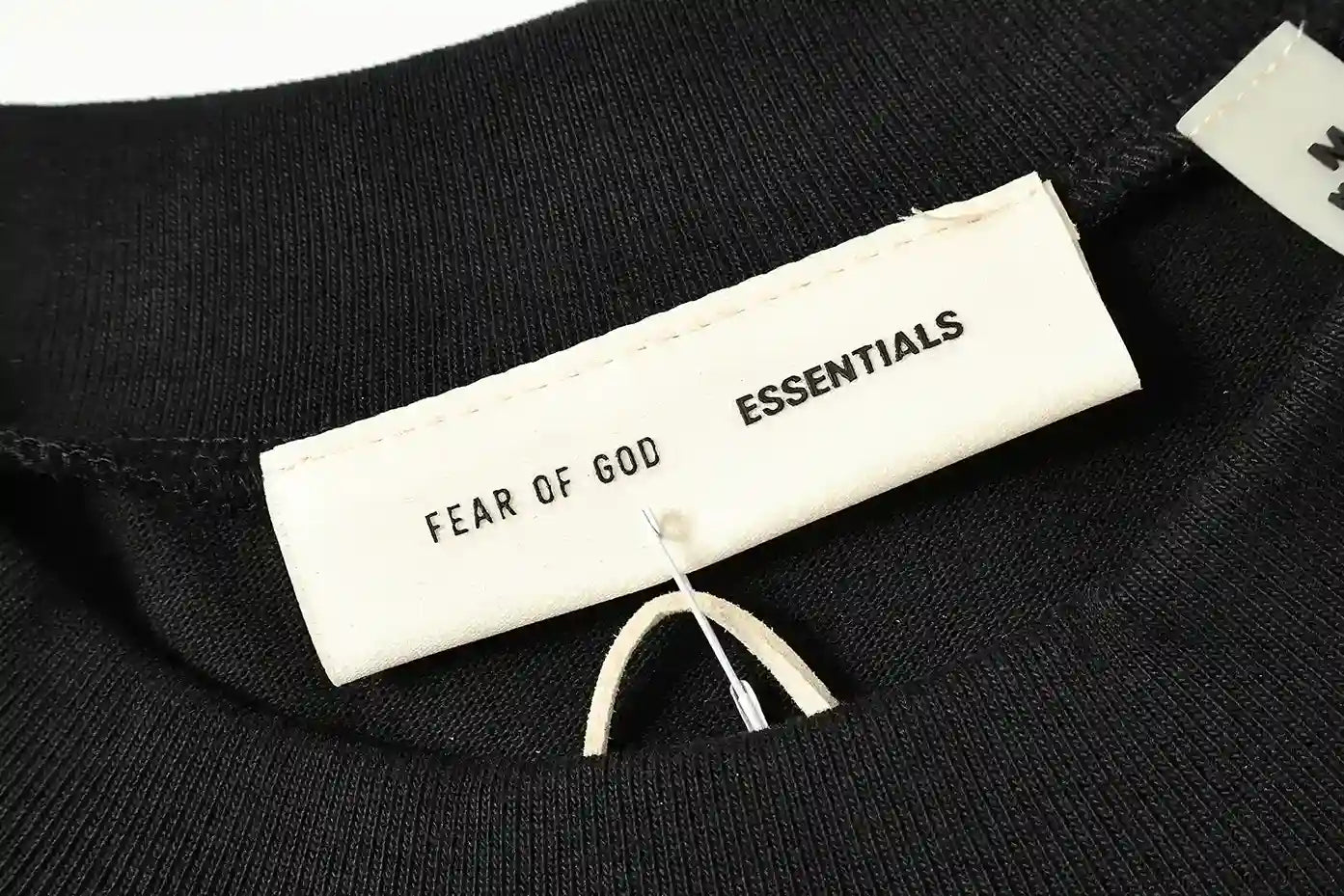 Fear of God ESSENTIALS Black Classic T-Shirt - Top | Essentials T-Shirt