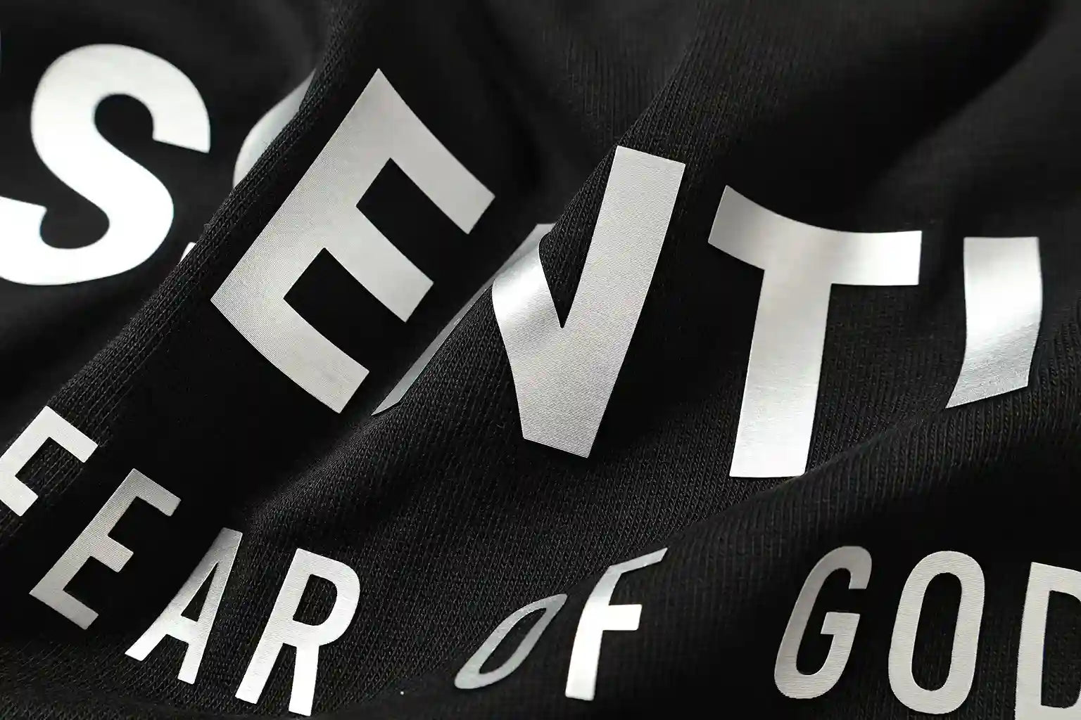 Fear of God ESSENTIALS Black Classic T-Shirt - essentials Logo | Essentials T-Shirt
