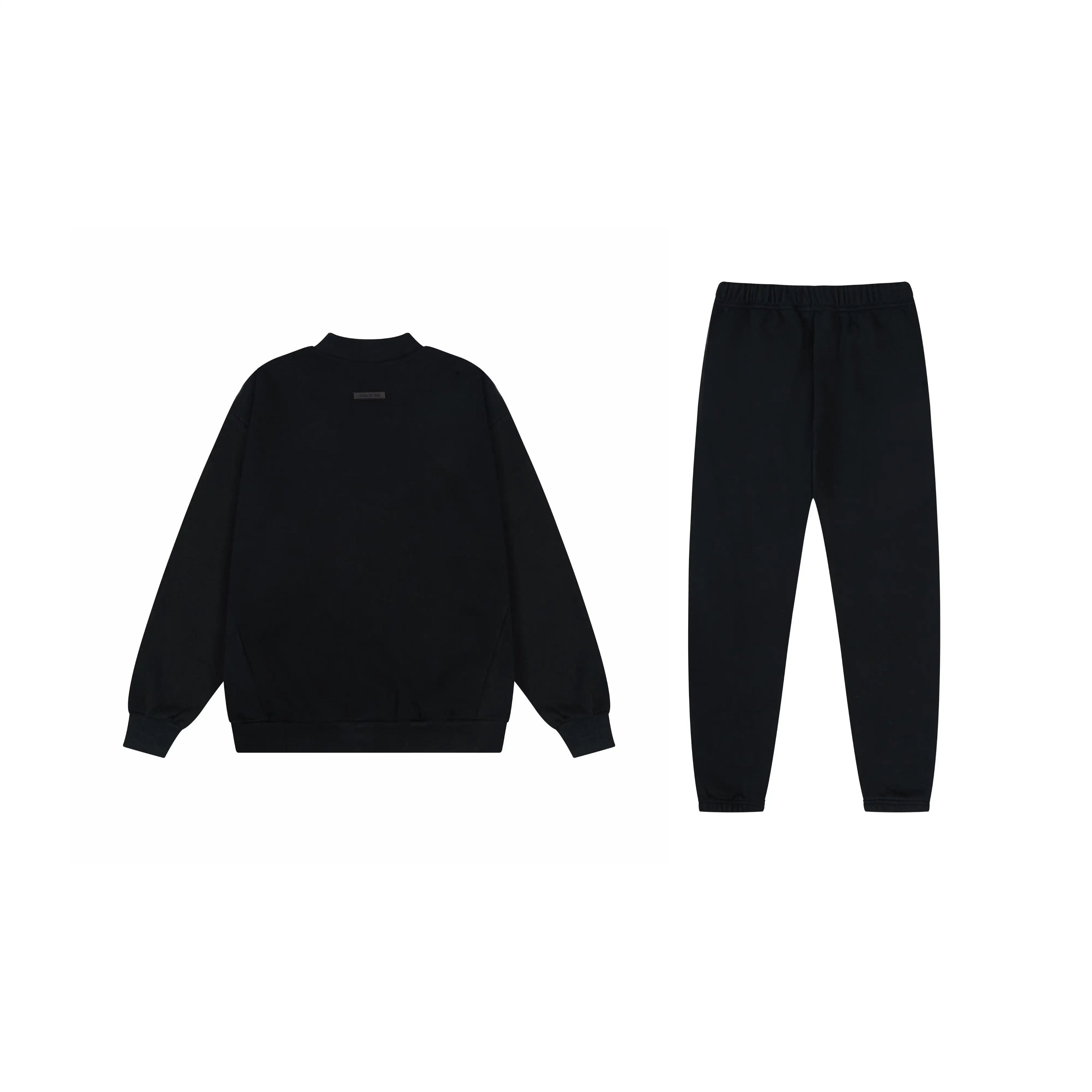 Fear of God ESSENTIALS Clothing Black Tracksuit 2