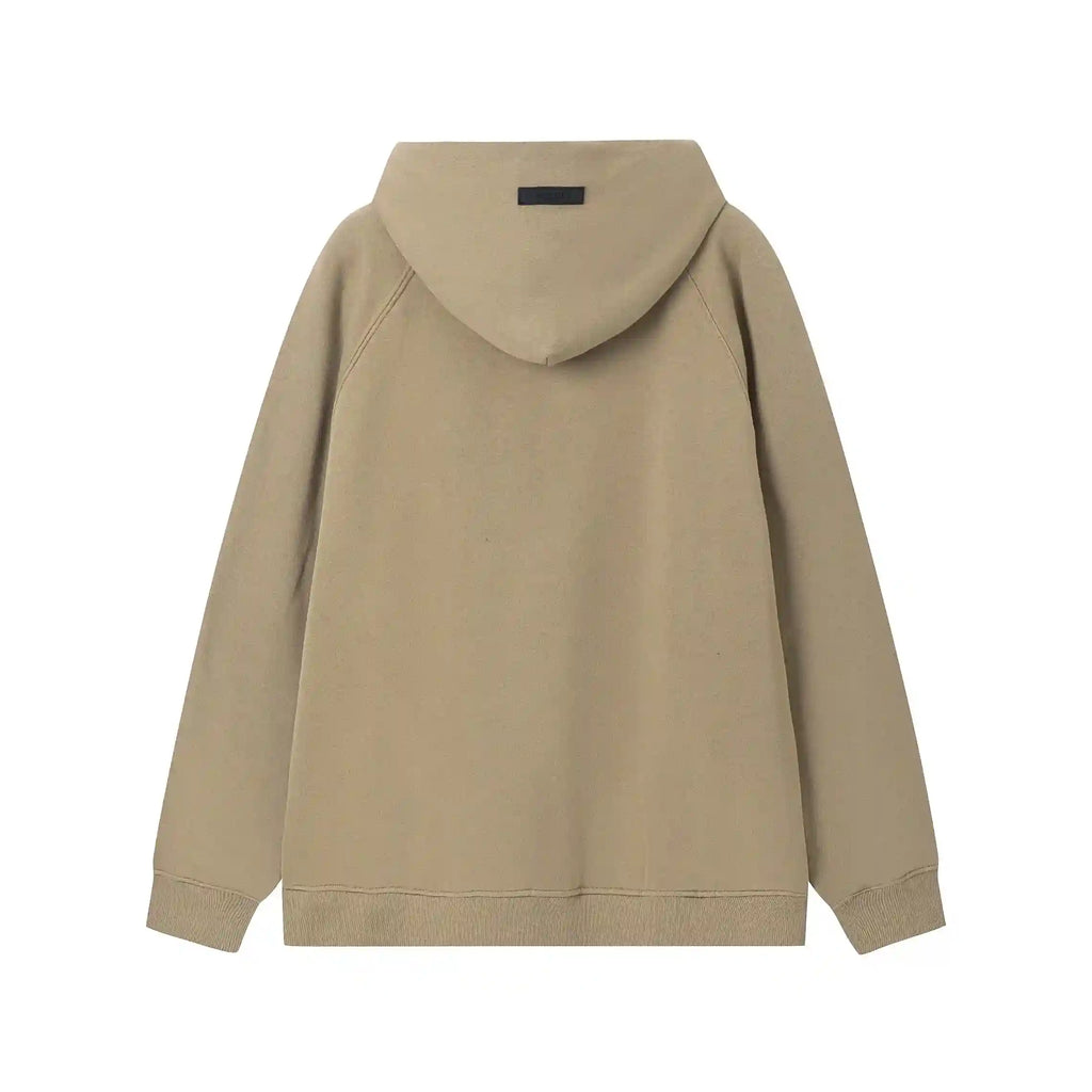 Fear of God ESSENTIALS Clothing Dark Beige Hooded Tracksuit 4