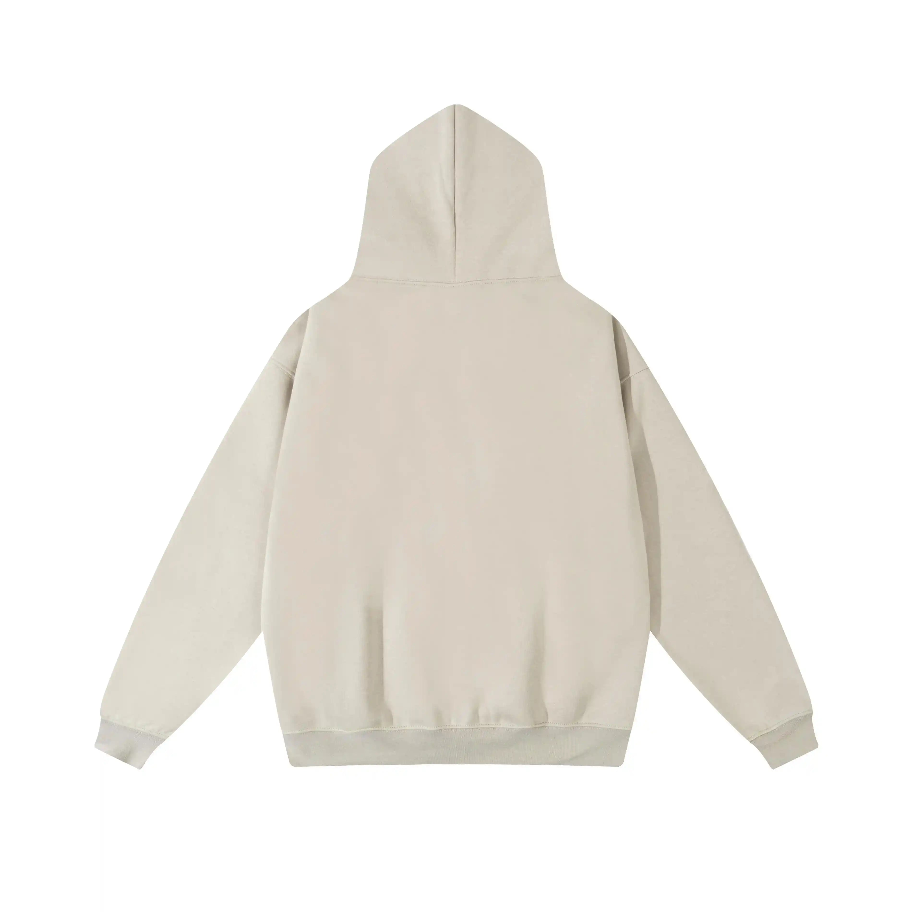 Fear of God ESSENTIALS Clothing Light Heather Oatmeal Hooded Tracksuit 4