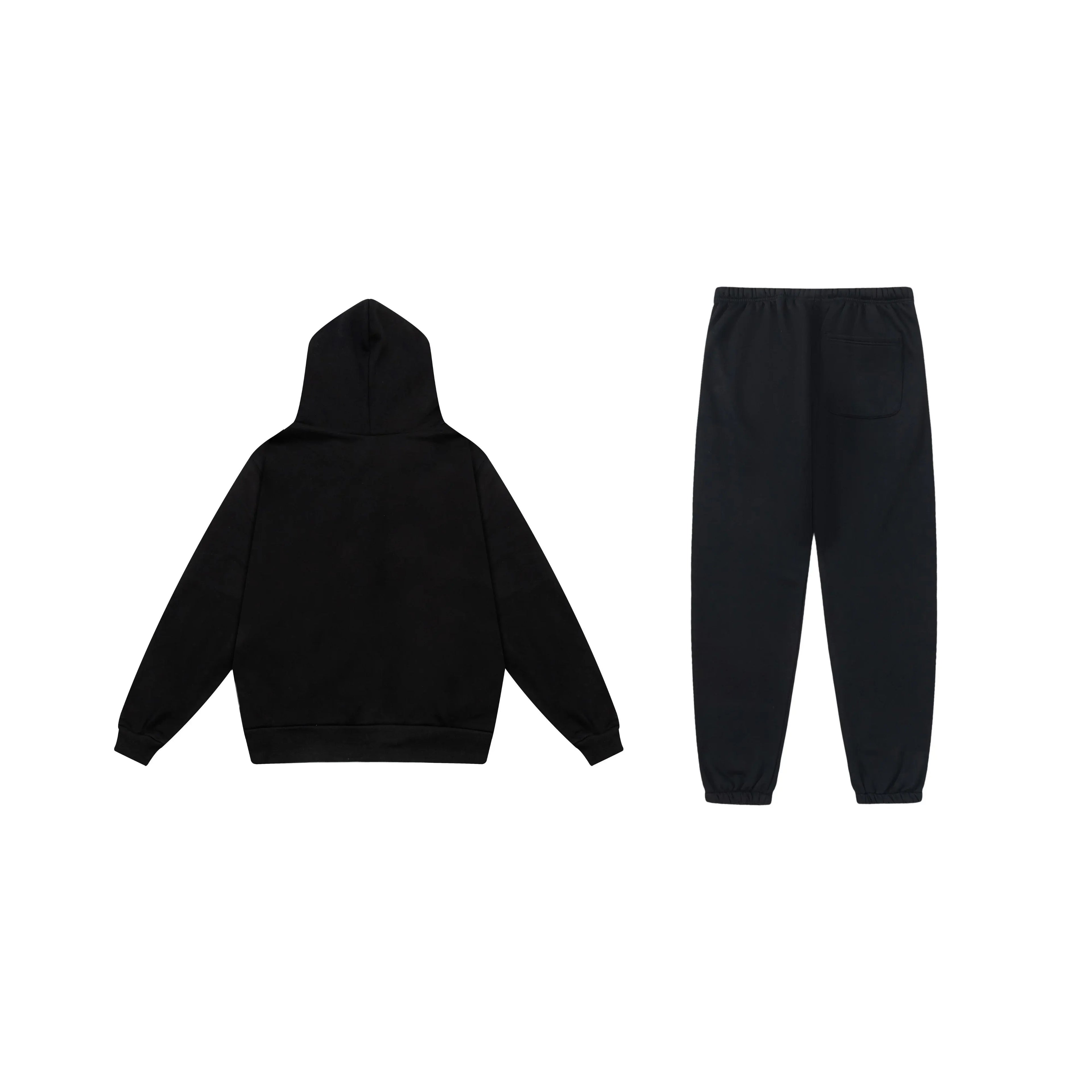Fear of God ESSENTIALS Clothing Longsleeve Black Tracksuit 2