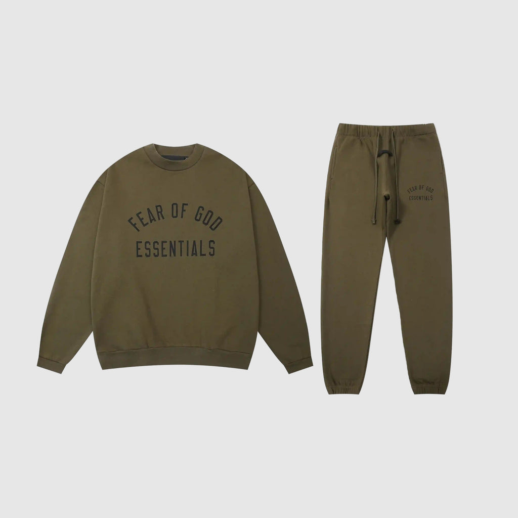 Fear of God ESSENTIALS Clothing Woodland Tracksuit 1