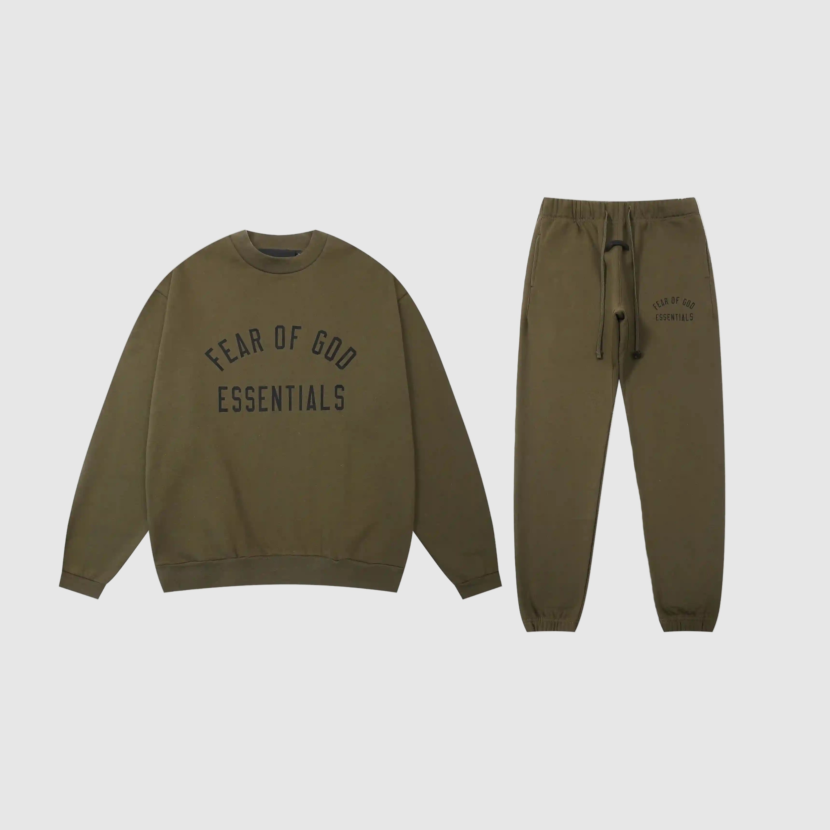 Fear of God ESSENTIALS Clothing Woodland Tracksuit 1
