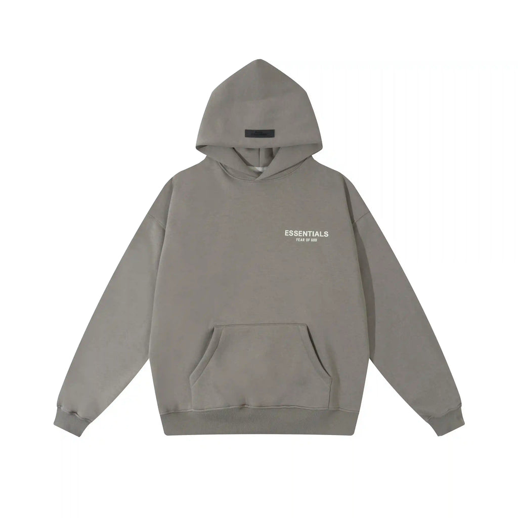 Fear of God ESSENTIALS Longsleeve Clothing Heathered Grey Tracksuit 3