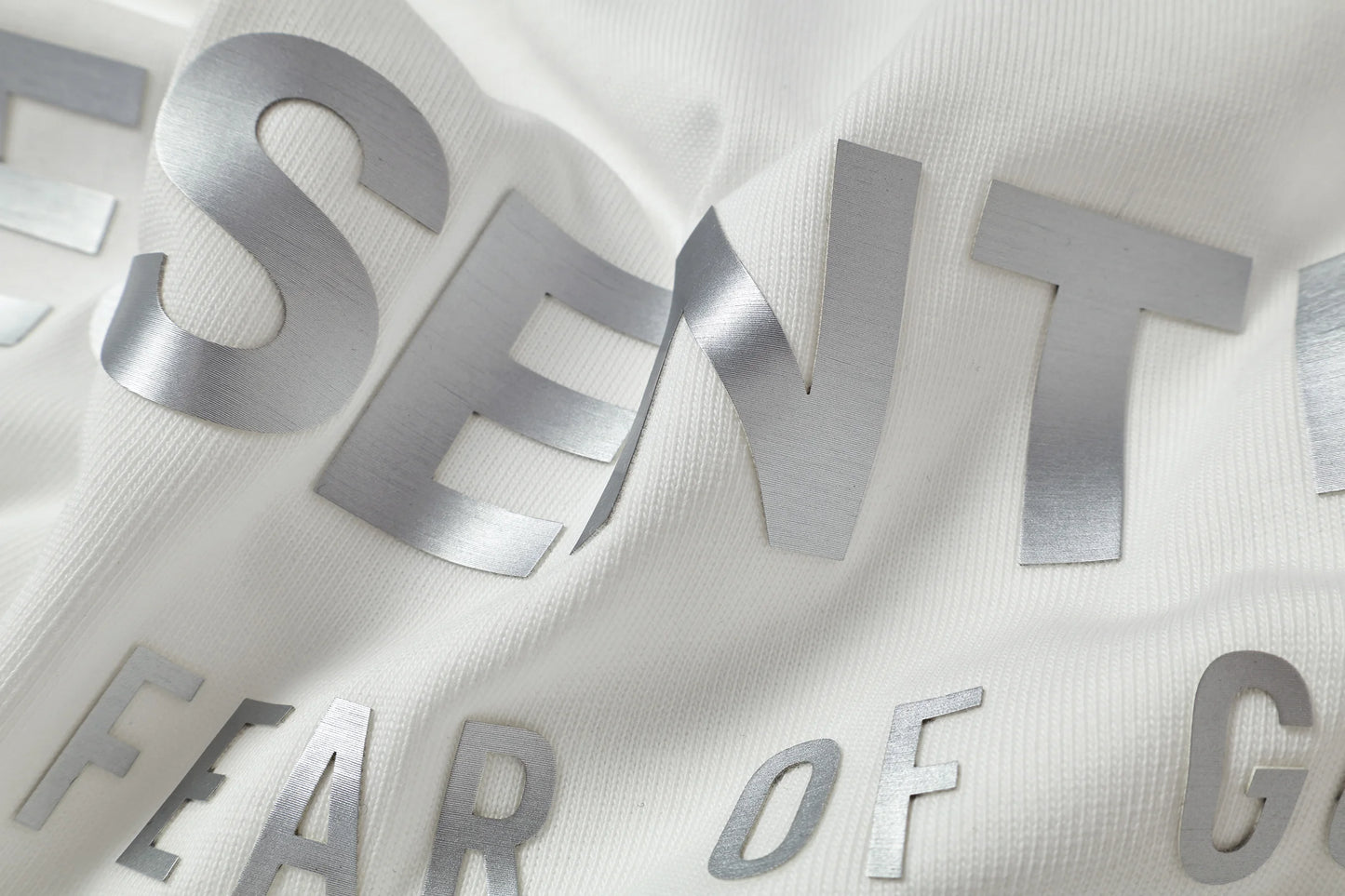 Fear of God ESSENTIALS White Classic T-Shirt -  logo | Essentials T-Shirt