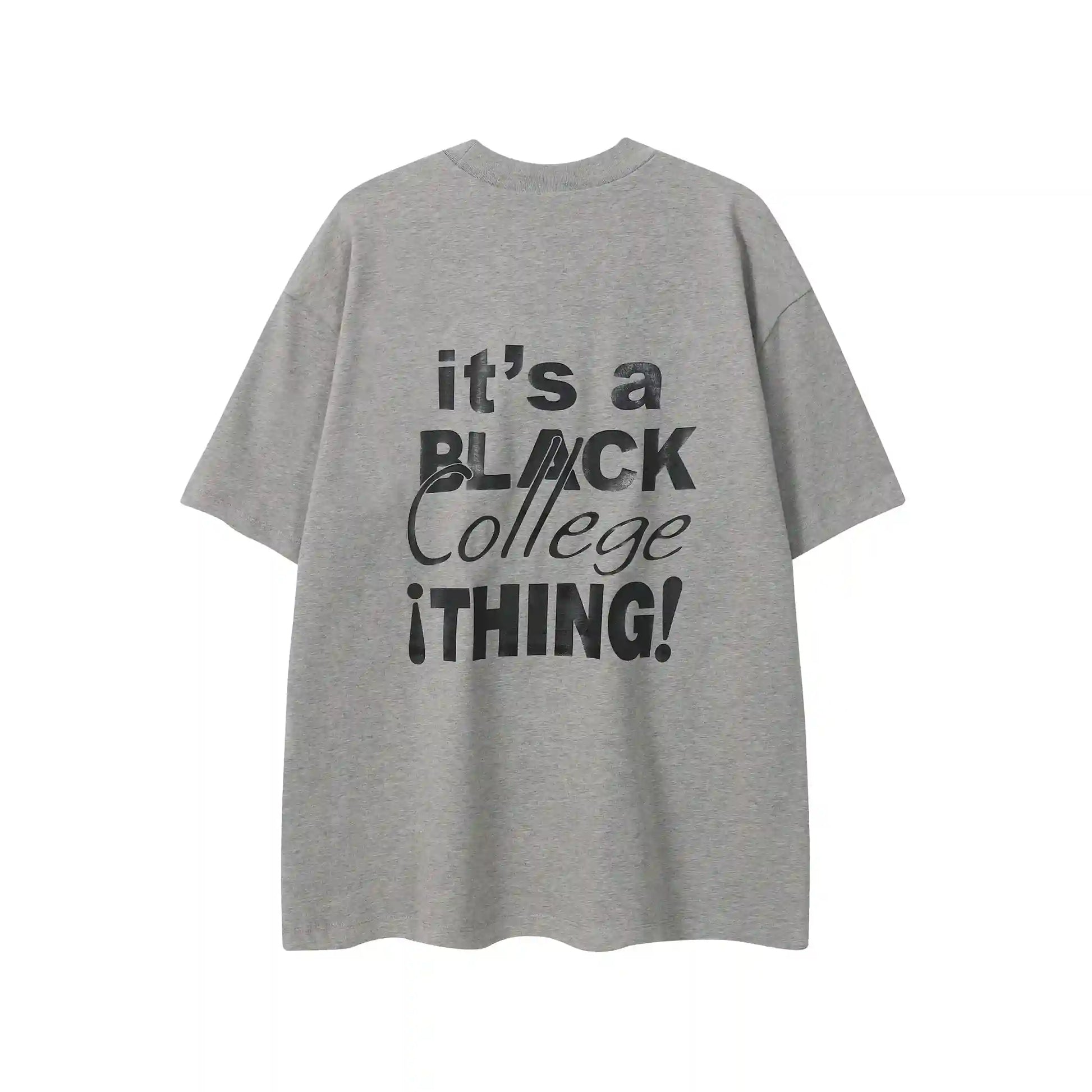 Fear of God Essentials It's A Black College Thing Tee Dark Oatmeal