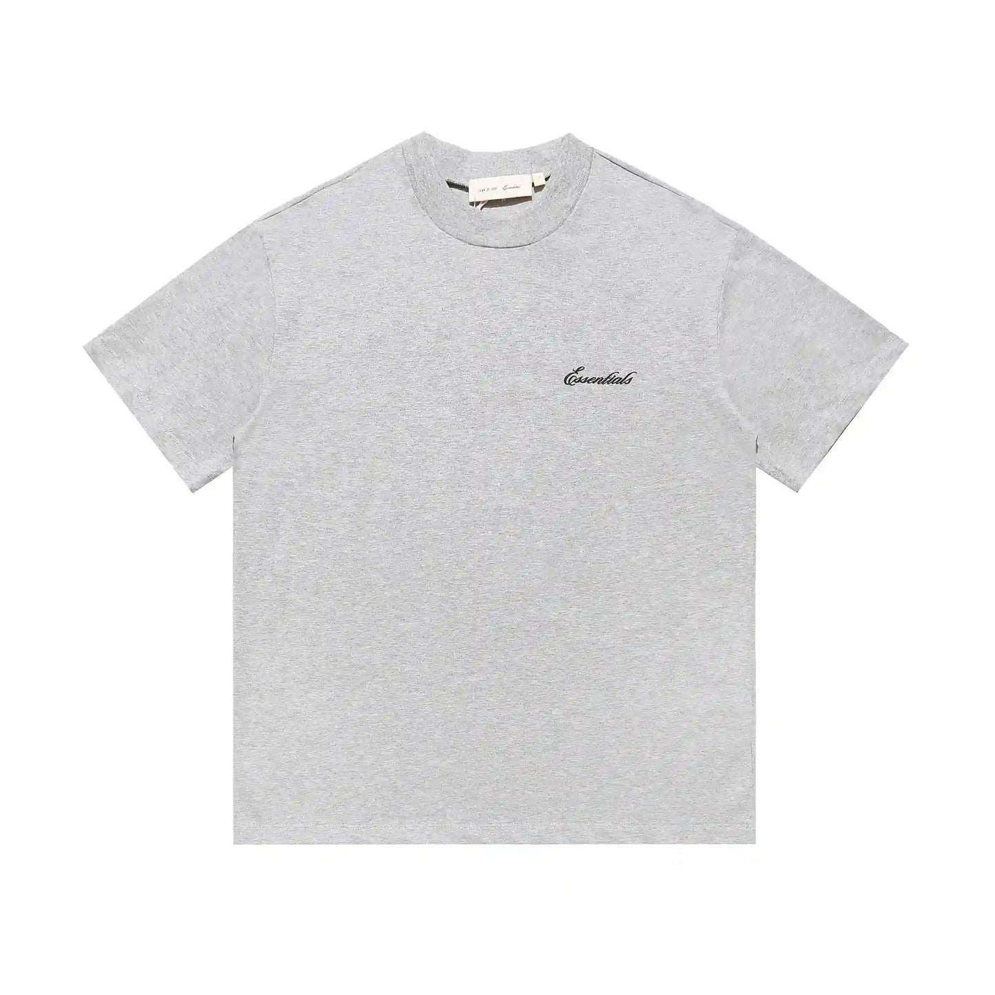 Fear of God Essentials Light Grey Signature SS26 Classic Tee