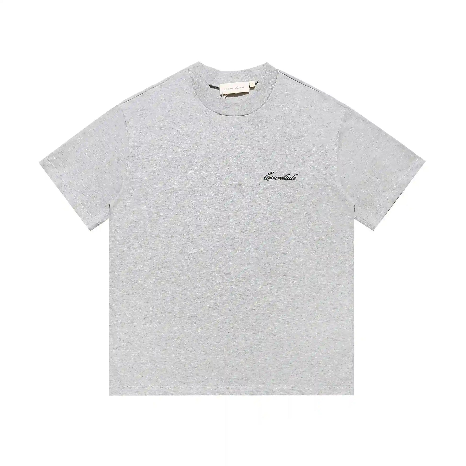 Fear of God Essentials Light Grey Signature SS26 Classic Tee