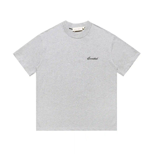 Fear of God Essentials Light Grey Signature SS26 Classic Tee