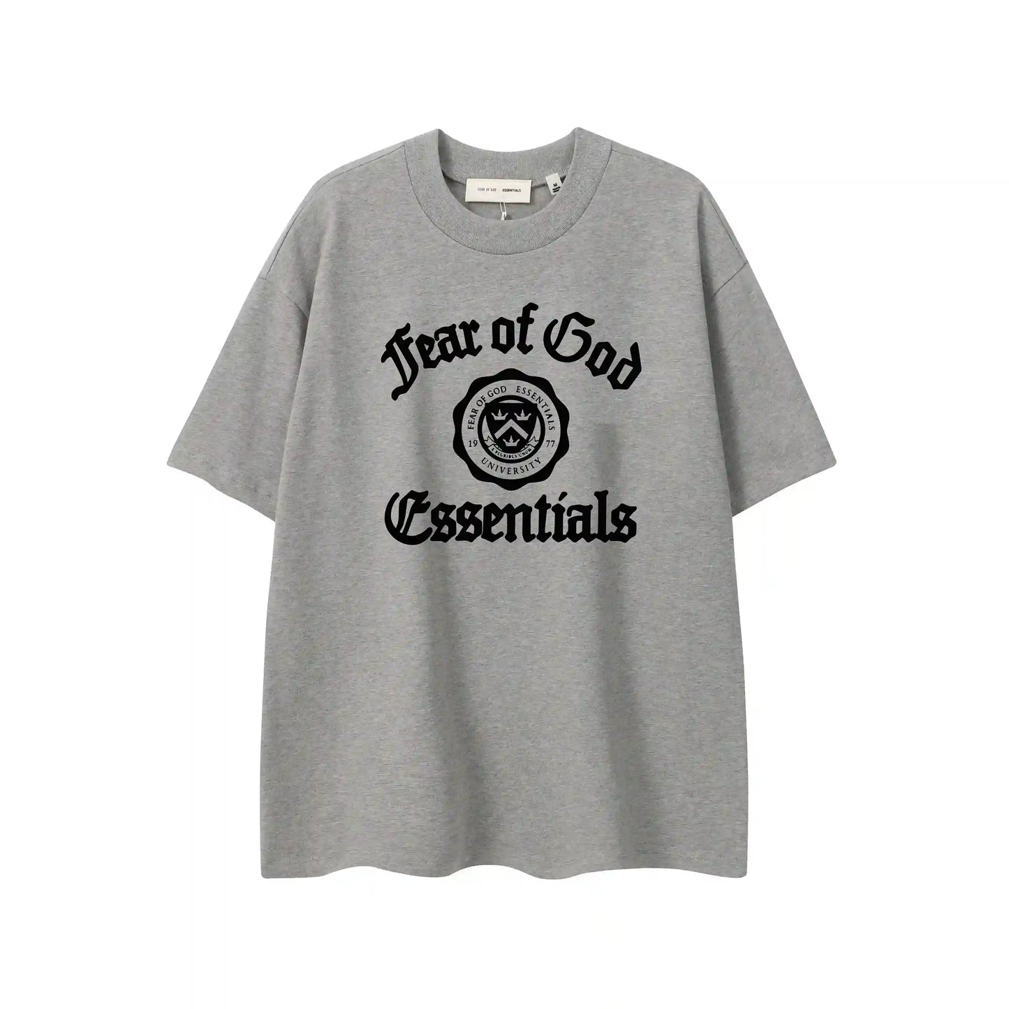 Fear of God Essentials University T-shirt Dark Oatmeal