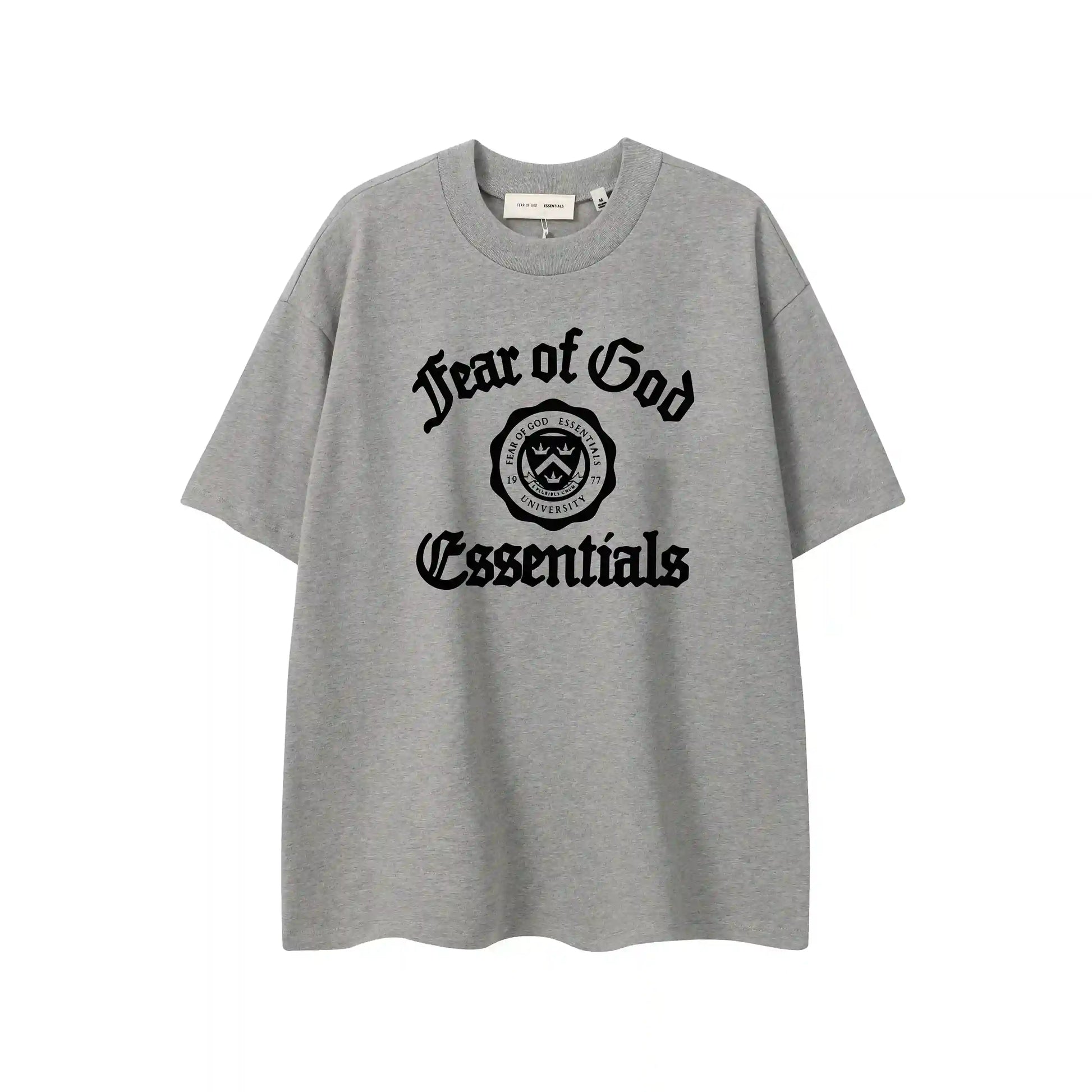 Fear of God Essentials University T-shirt Dark Oatmeal