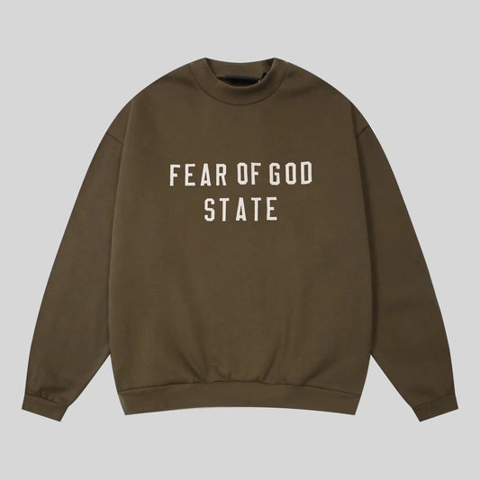 essentials woodland sweatshirt relaxed fit streetwear