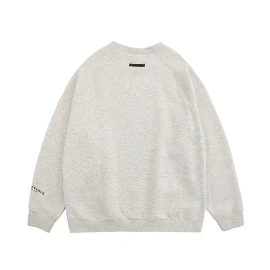 essentials cloud dance crewneck sweatshirt soft fleece casual