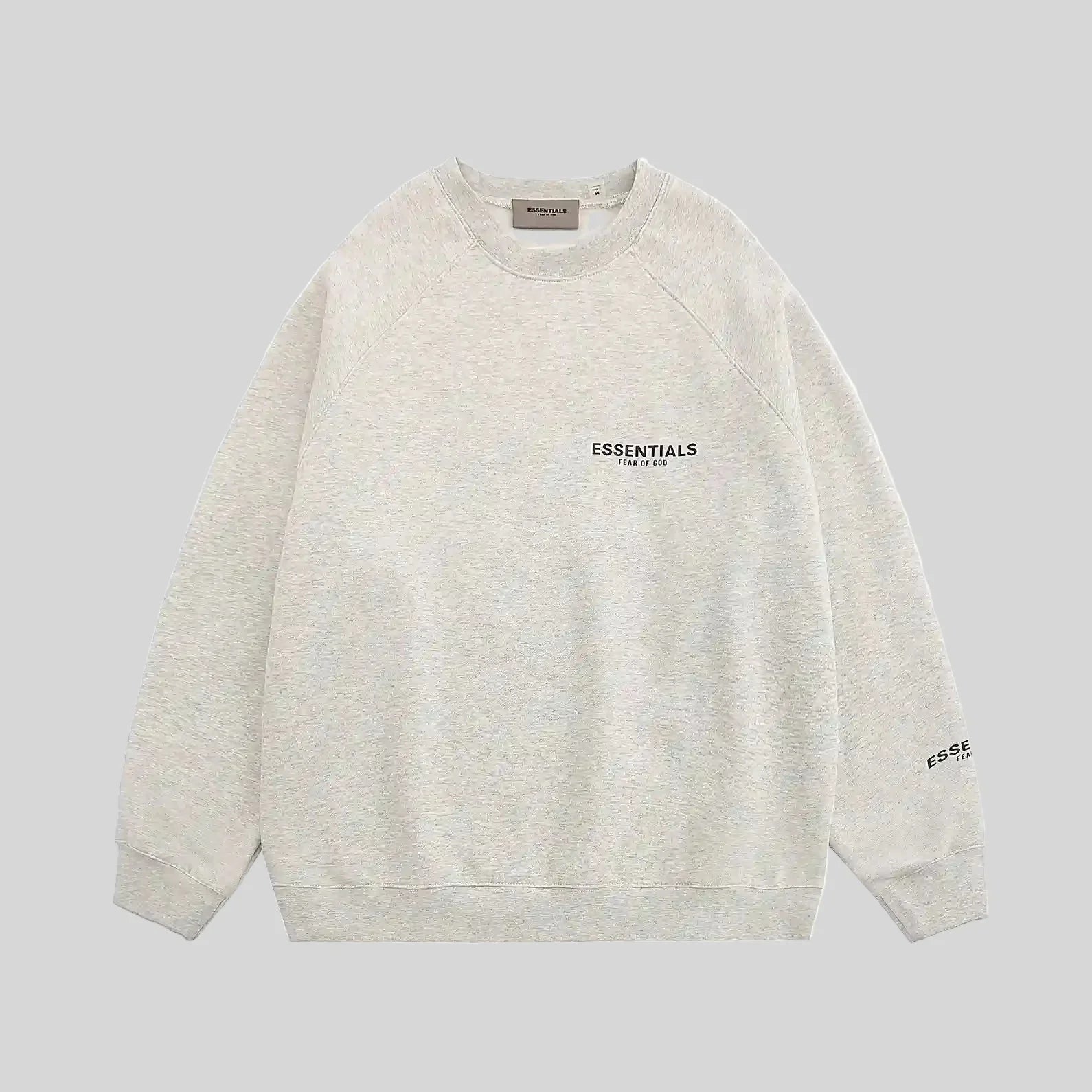 essentials cloud dance sweatshirt relaxed fit streetwear