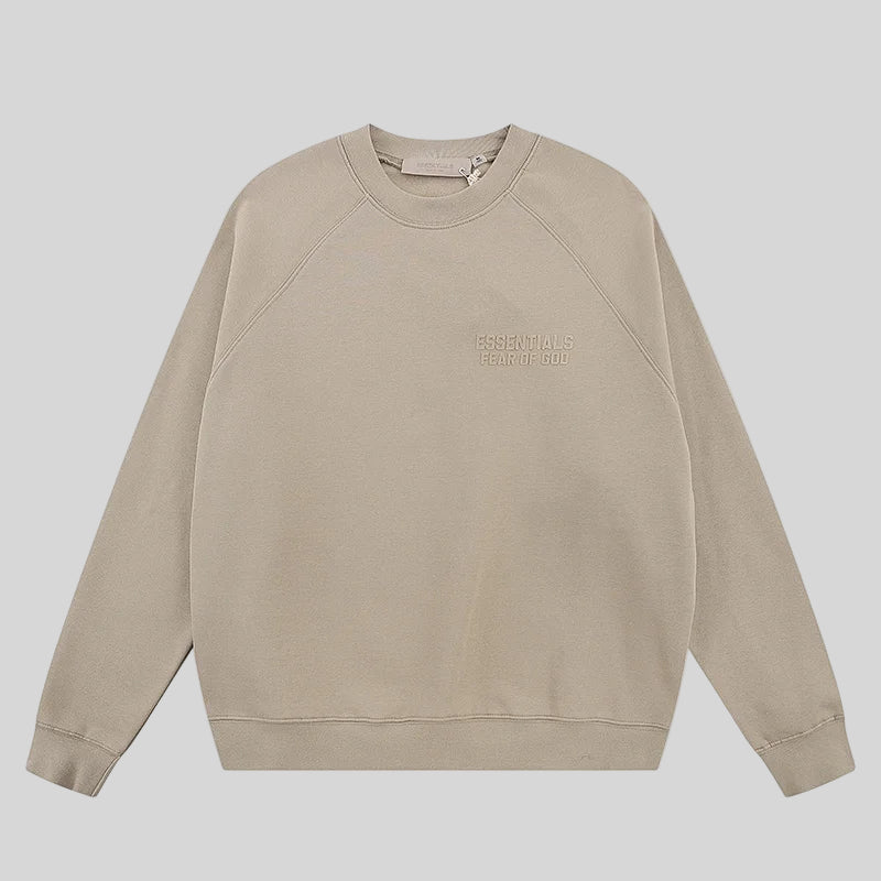Full Sleeves Essentials Clothing Heathered Grey Sweatshirt
