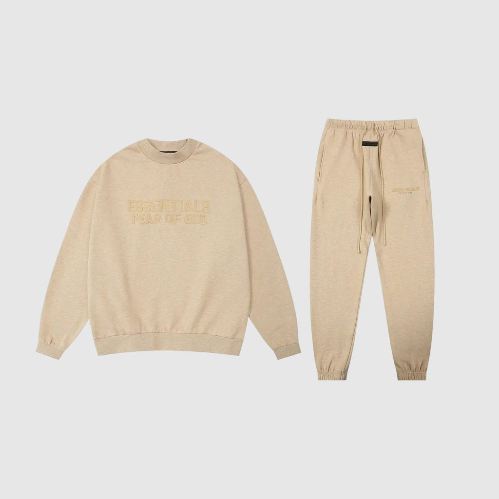 Golden Font Fear of God ESSENTIALS Clothing Calm Shell Tracksuit 1