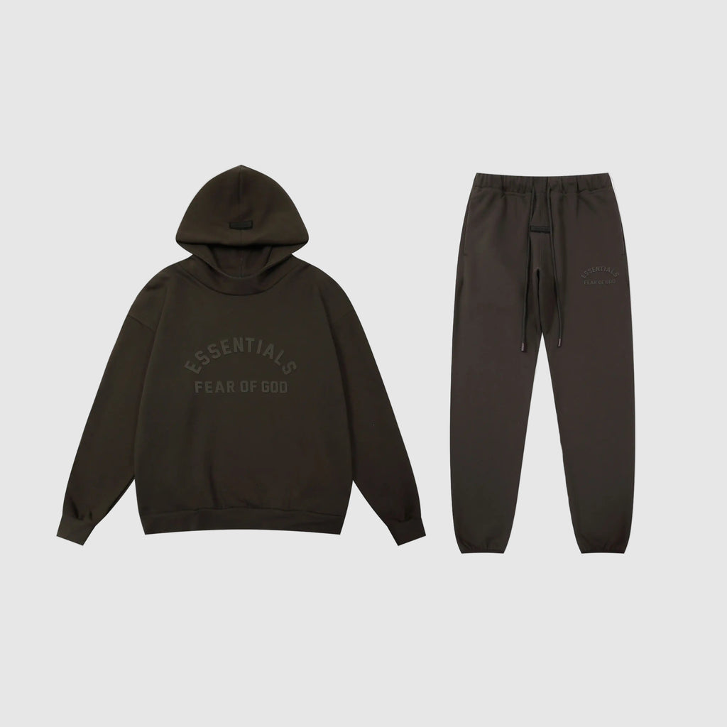 Grey Font ESSENTIALS FOG Clothing Ink Tracksuit 1