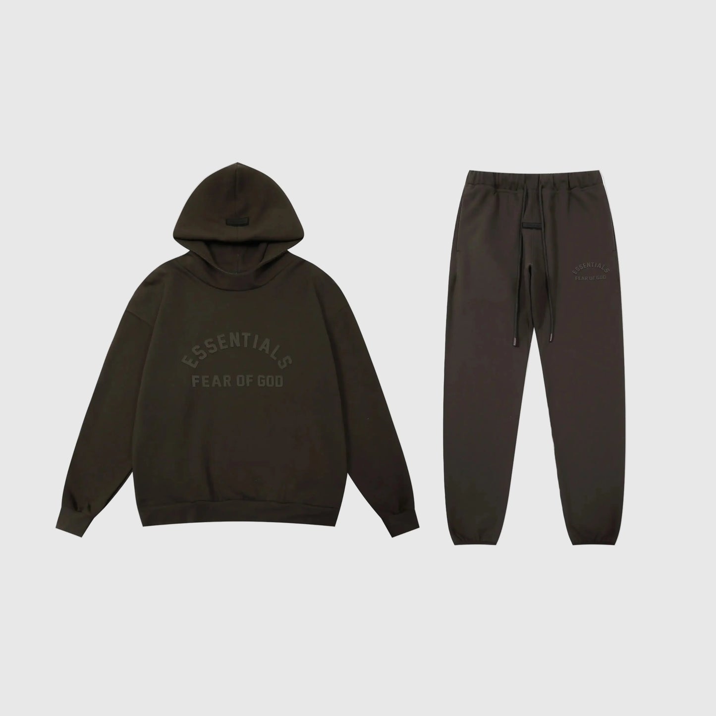 Essentials Ink Hoodie Set front view – Fear of God matching set