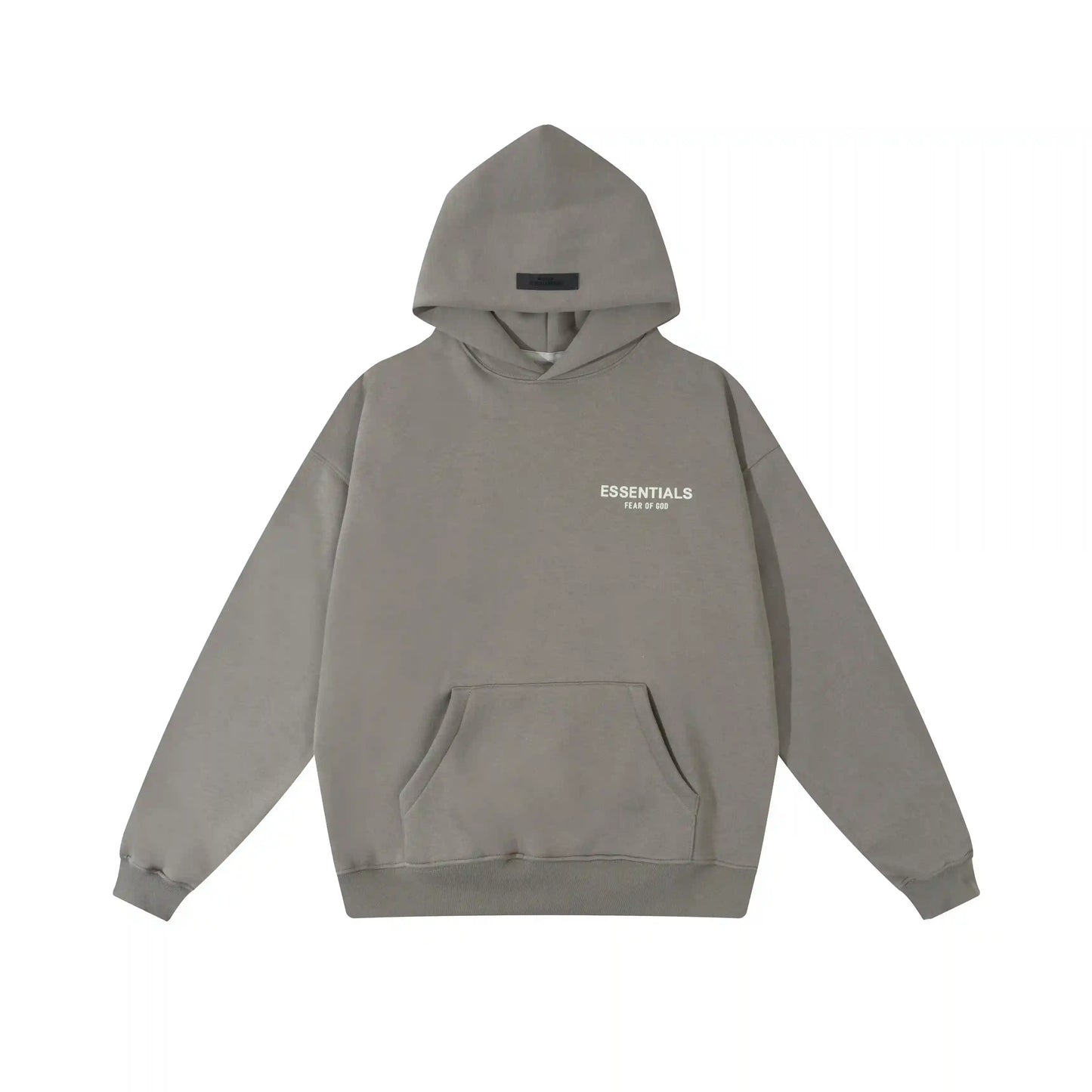 Essentials grey daily comfort fleece joggers with elastic waistband comfort by Fear Of God