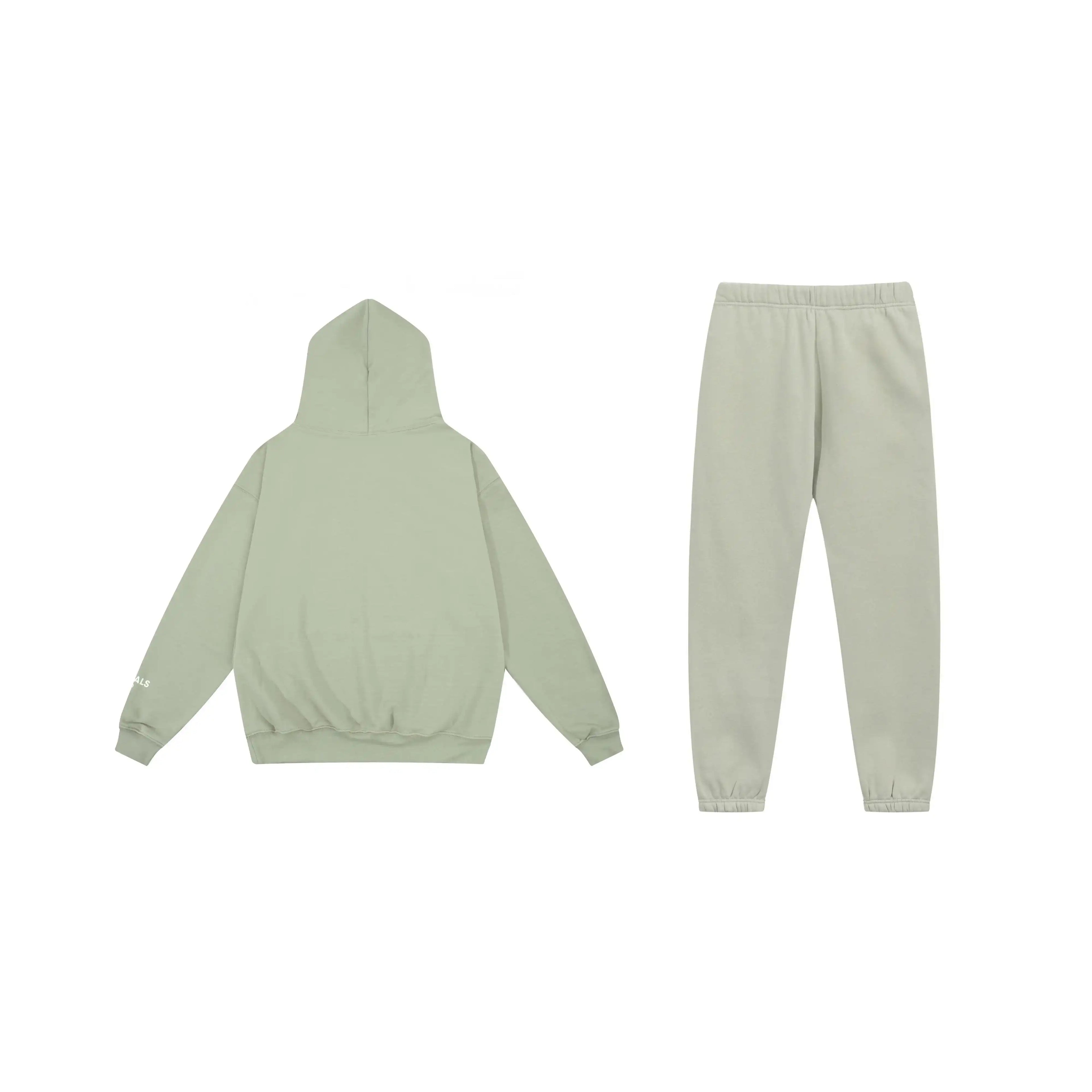 Hooded FOG ESSENTIALS Clothing Ash Grey Long Sleeve Tracksuit 2