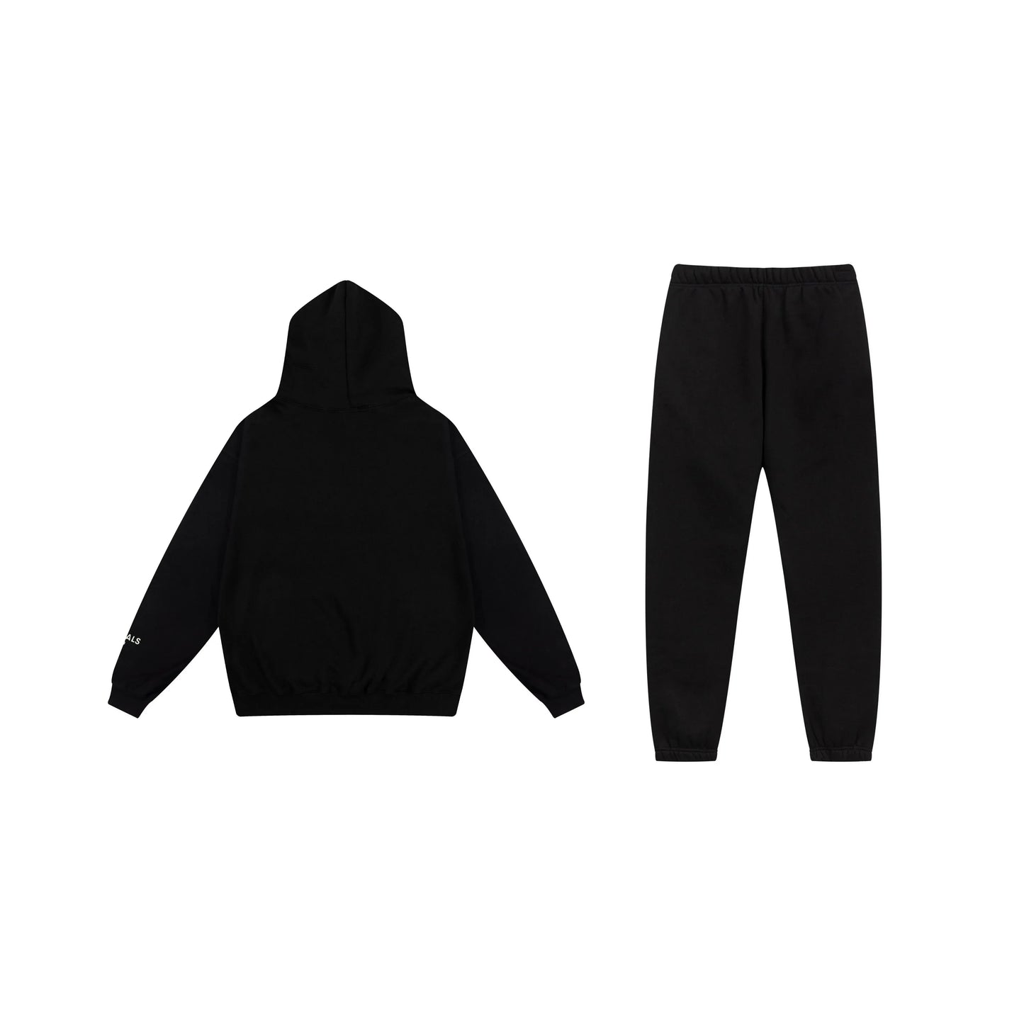 Fear of God Essentials Black hoodie set hoodie and jogger set