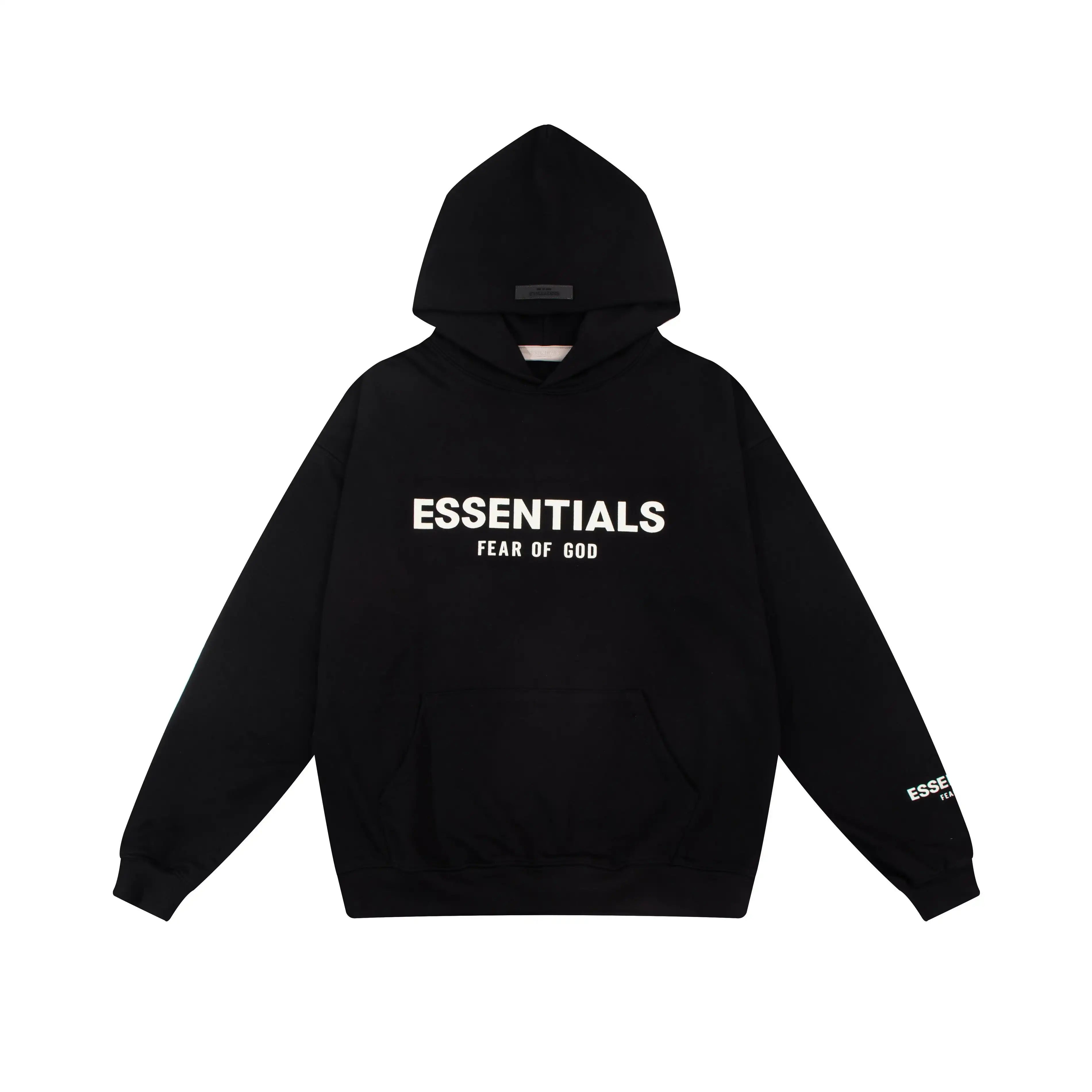 Hooded FOG ESSENTIALS Clothing Black Long Sleeve Tracksuit 3