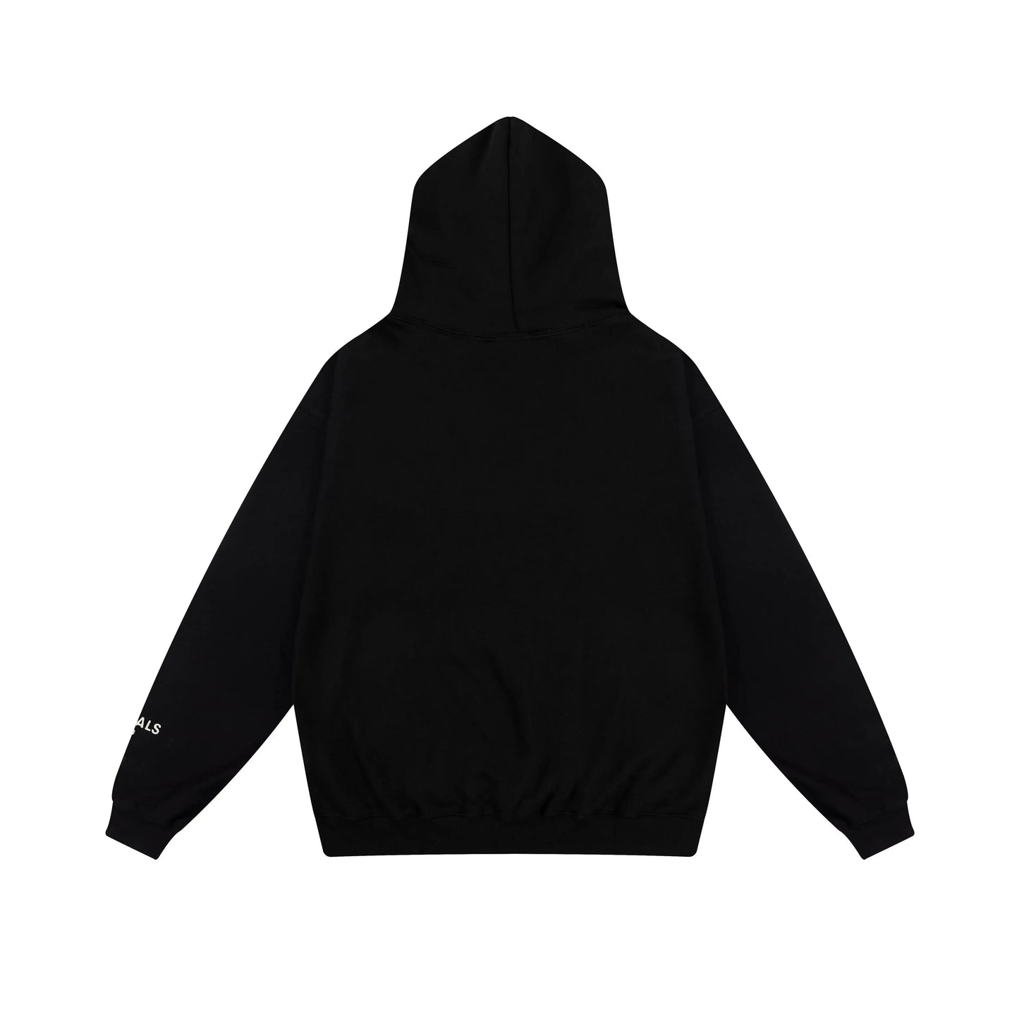 Essentials Black joggers elastic waistband detail