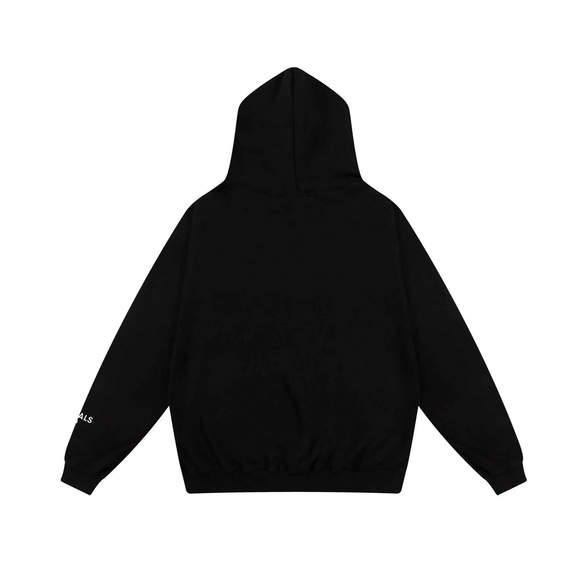 Essentials Black joggers elastic waistband detail