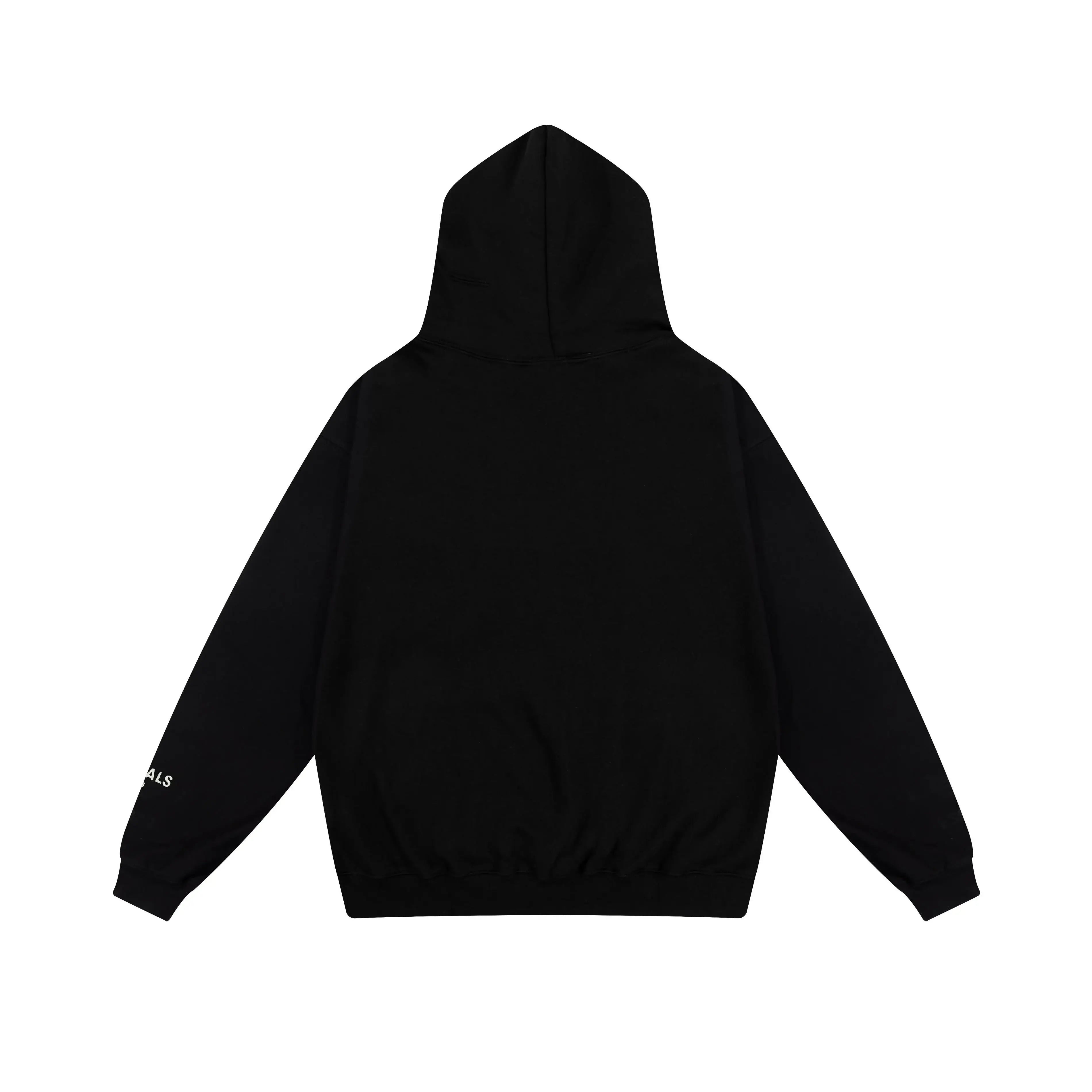 Hooded FOG ESSENTIALS Clothing Black Long Sleeve Tracksuit 4